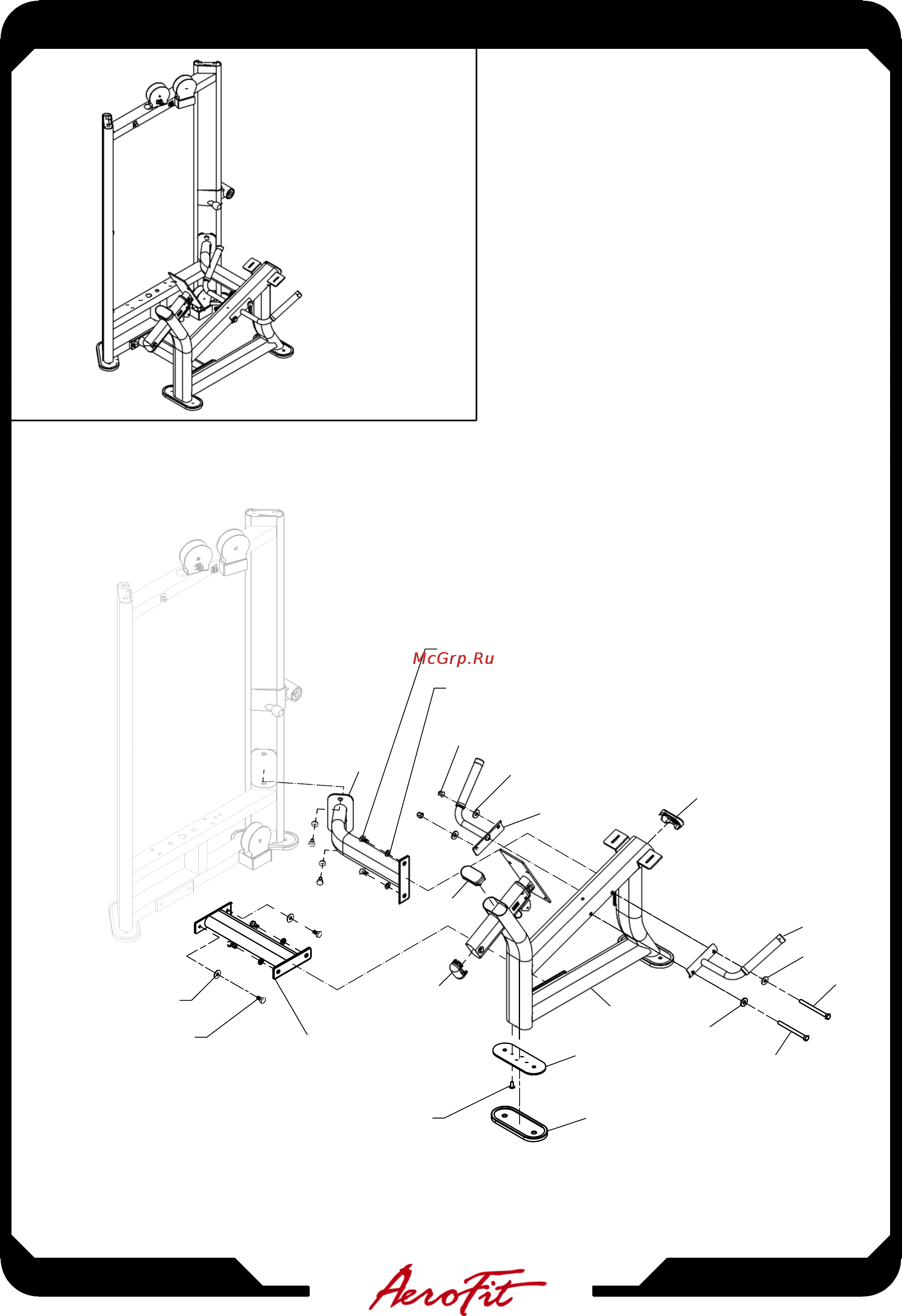 Aerofit MLE-200 [14/22] Mle200 assembly instructions