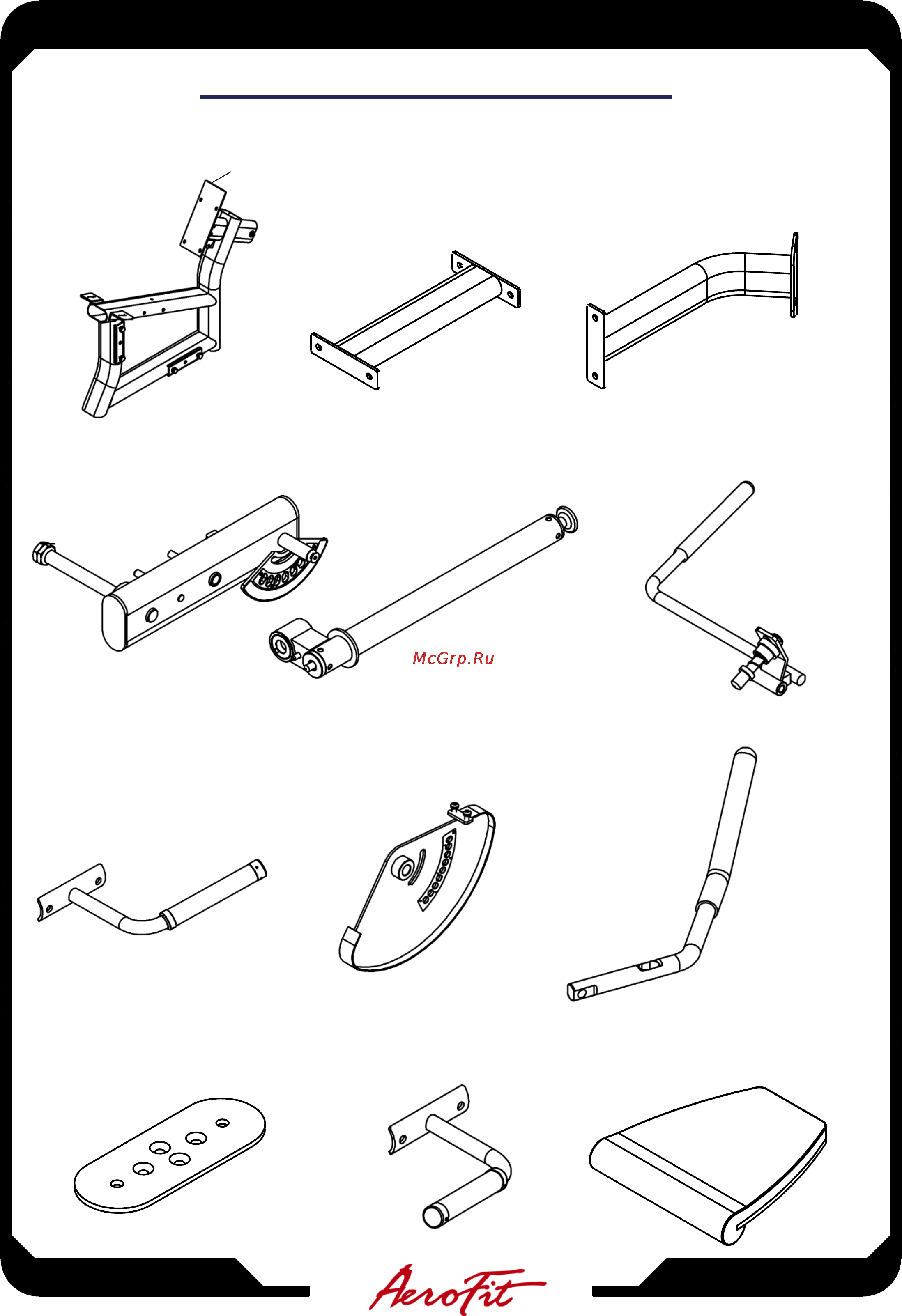 Aerofit MLE-200 [9/22] Mle200 assembly instructions