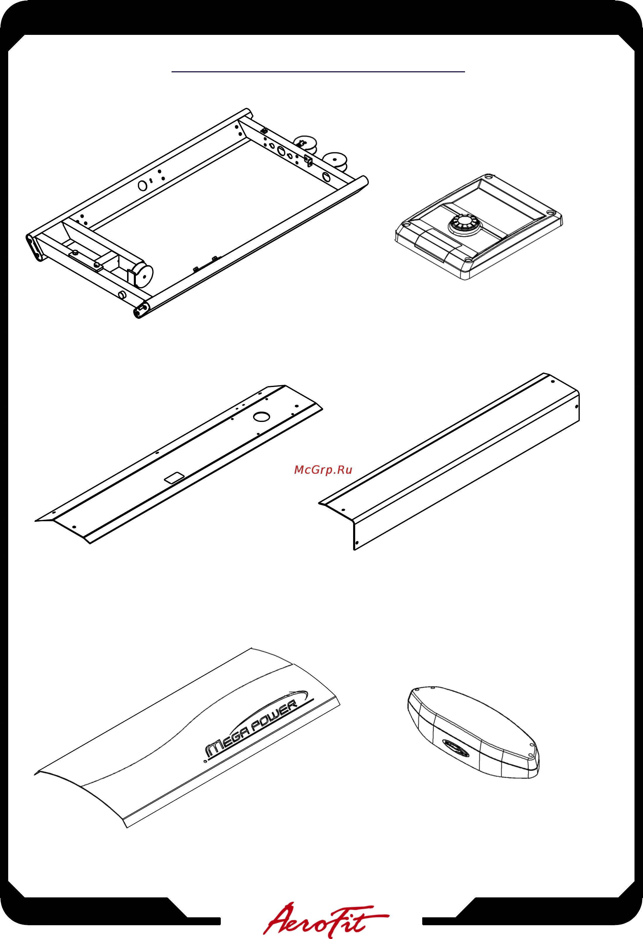 Aerofit MTH-1100 [13/26] Mth 1100 assembly instructions