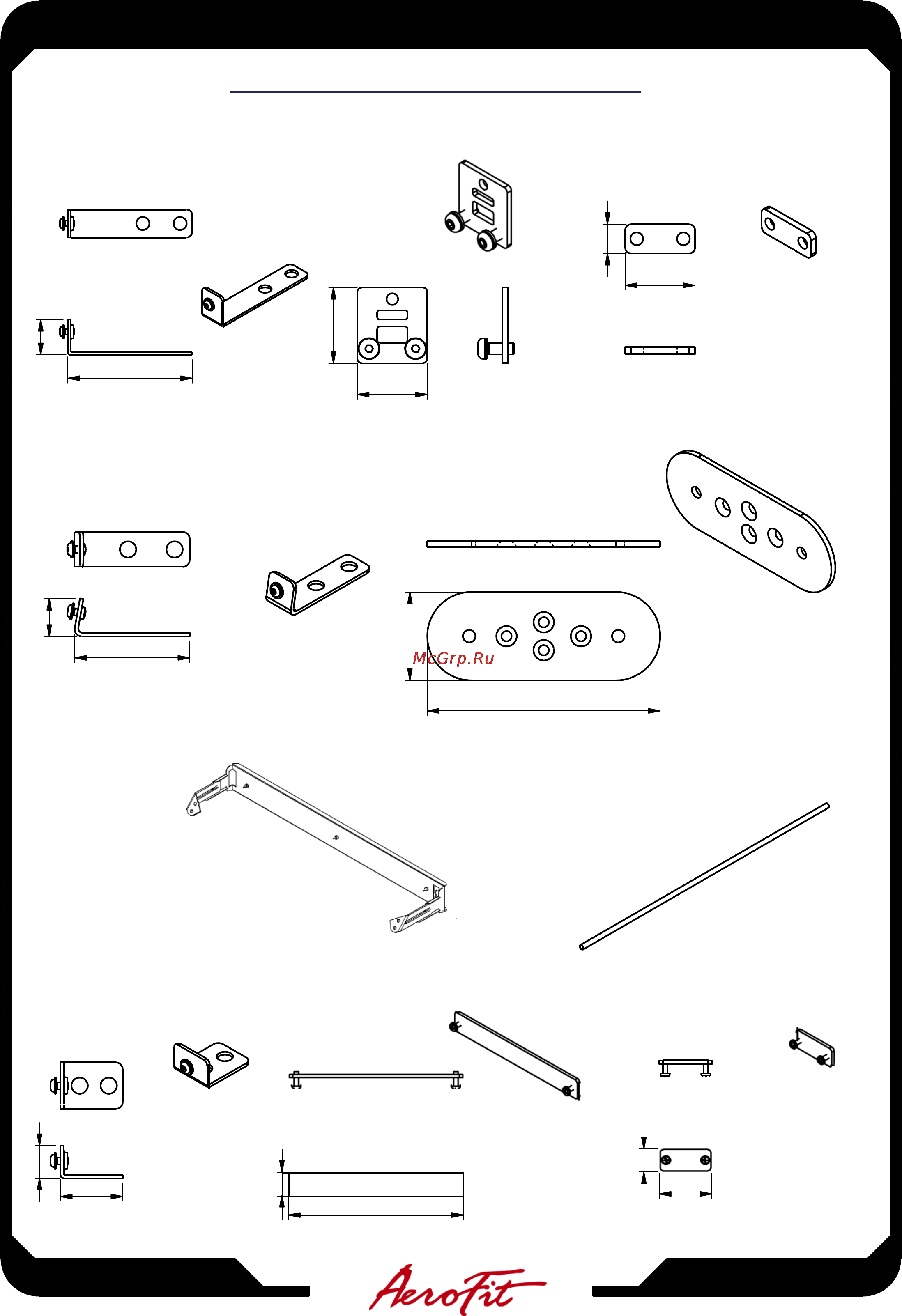 Aerofit MTH-1100 [14/26] Mth 1100 assembly instructions