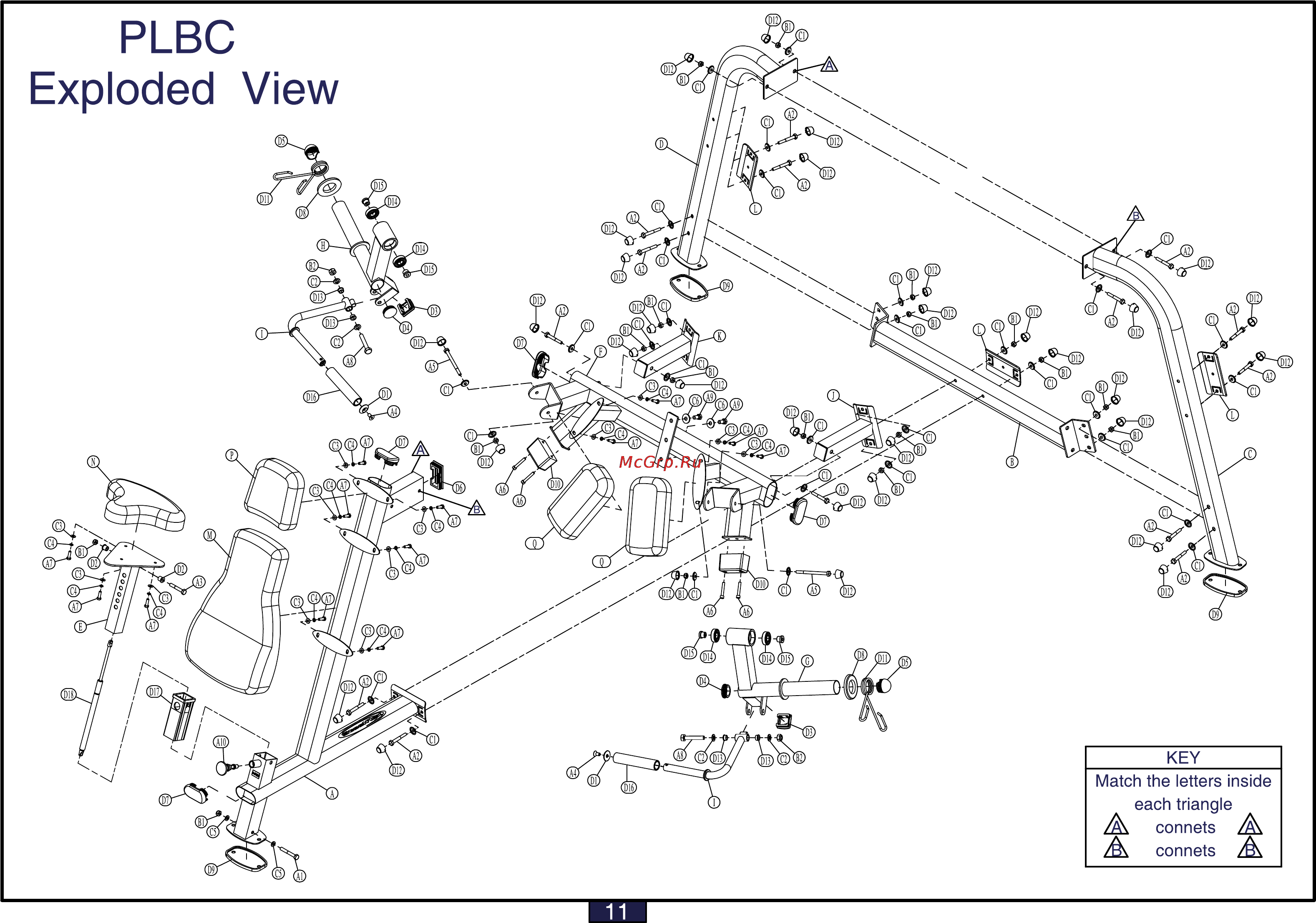 Aerofit PLBC Руководство пользователя онлайн [12/12] 123656