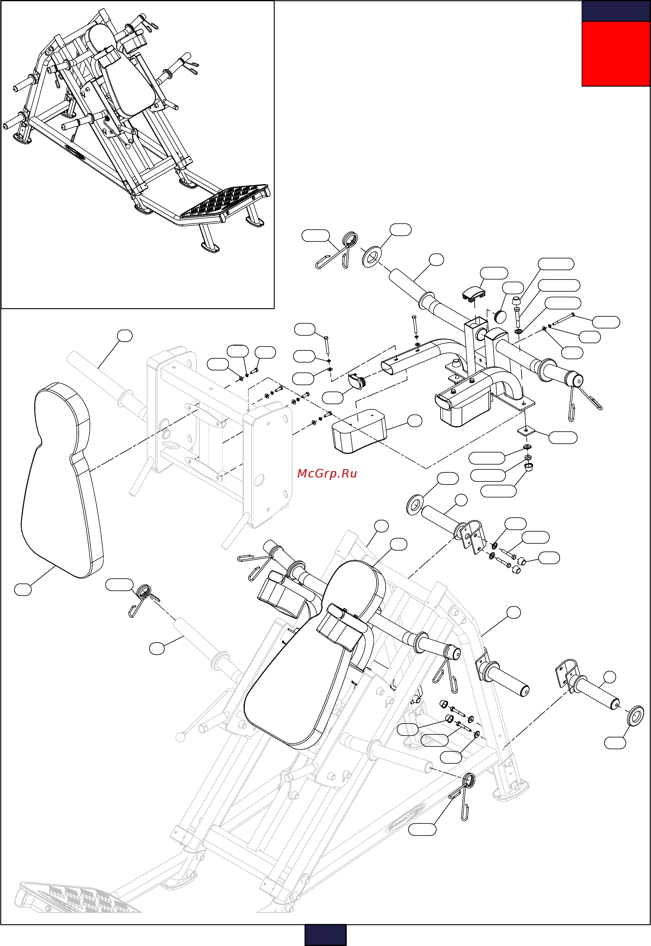 Aerofit PLHP [12/13] Above shows step assembled and completed
