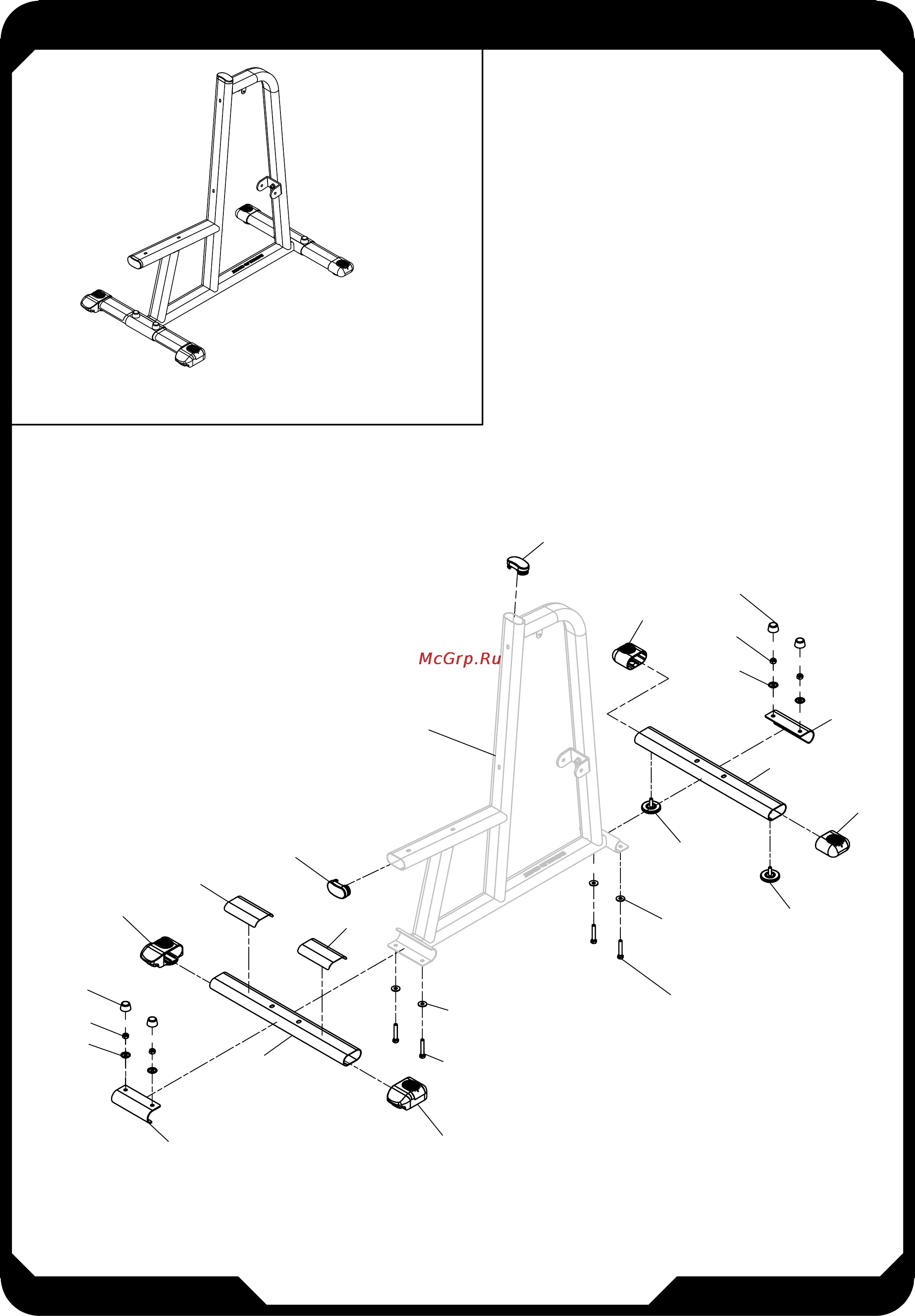 Aerofit CAC700 [6/7] Assembly instructions