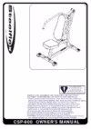 Aerofit CSP900 Руководство пользователя