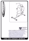 Aerofit CAB1000 Руководство пользователя