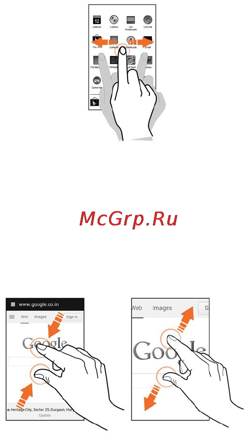 Micromax A091 [31/50] Двойное касание