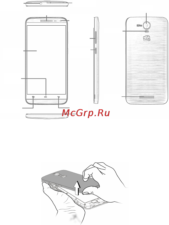 Micromax AQ5001 Canvas Power Dual [16/52] Начало работы