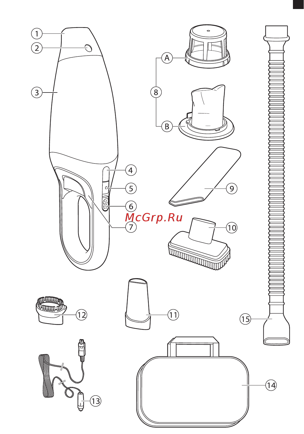 Philips FC 6141 Руководство пользователя онлайн [3/132] 124064