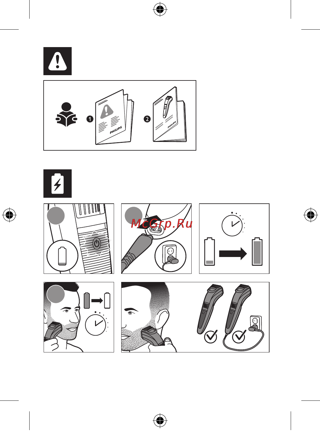 Philips QT4011 User manual онлайн [3/8] 732602