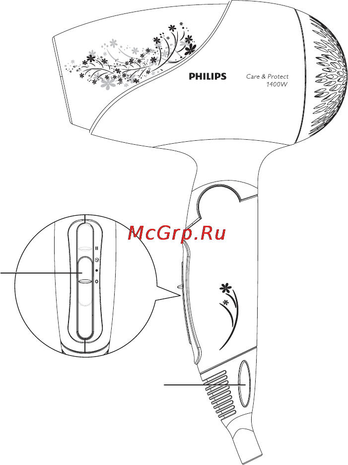 Philips HP8117 Руководство пользователя онлайн [2/8] 124135