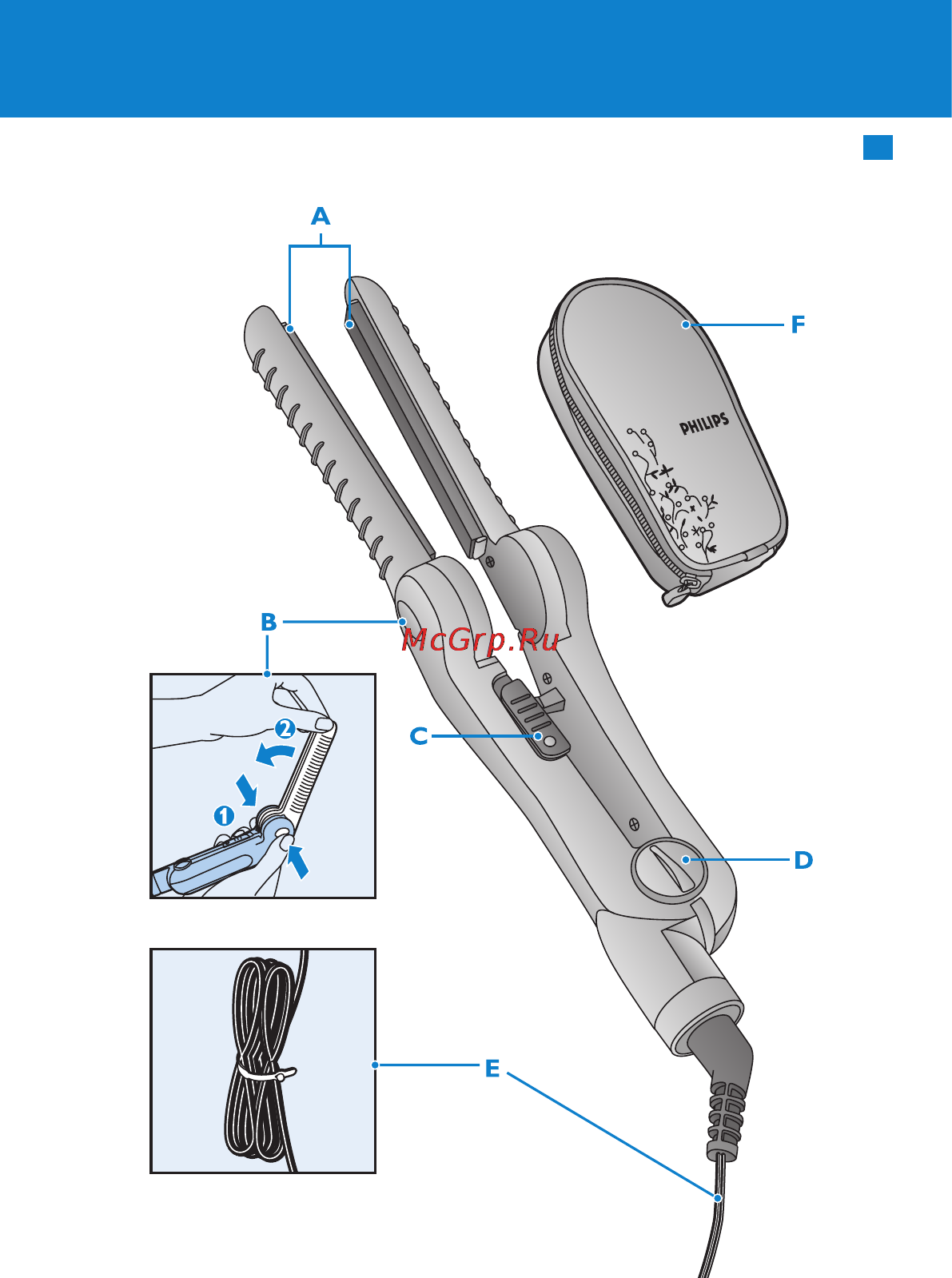 Philips HP4646 Руководство пользователя онлайн [3/108] 124150