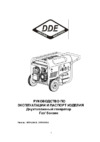 DDE DPPG2801 Руководство по эксплуатации