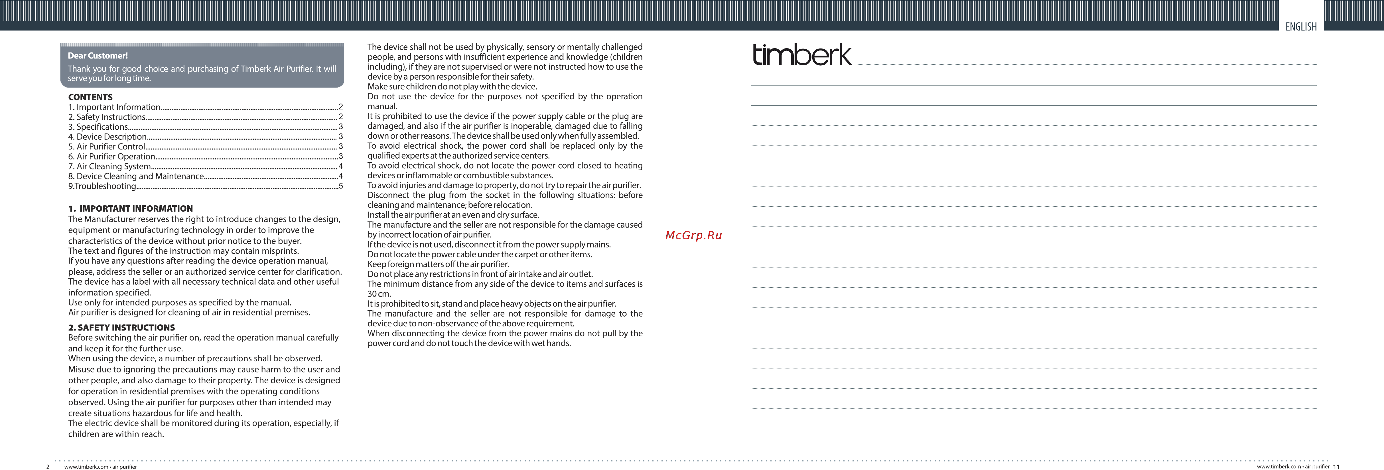Timberk tap fl50 sf (w) [2/6] Timberk