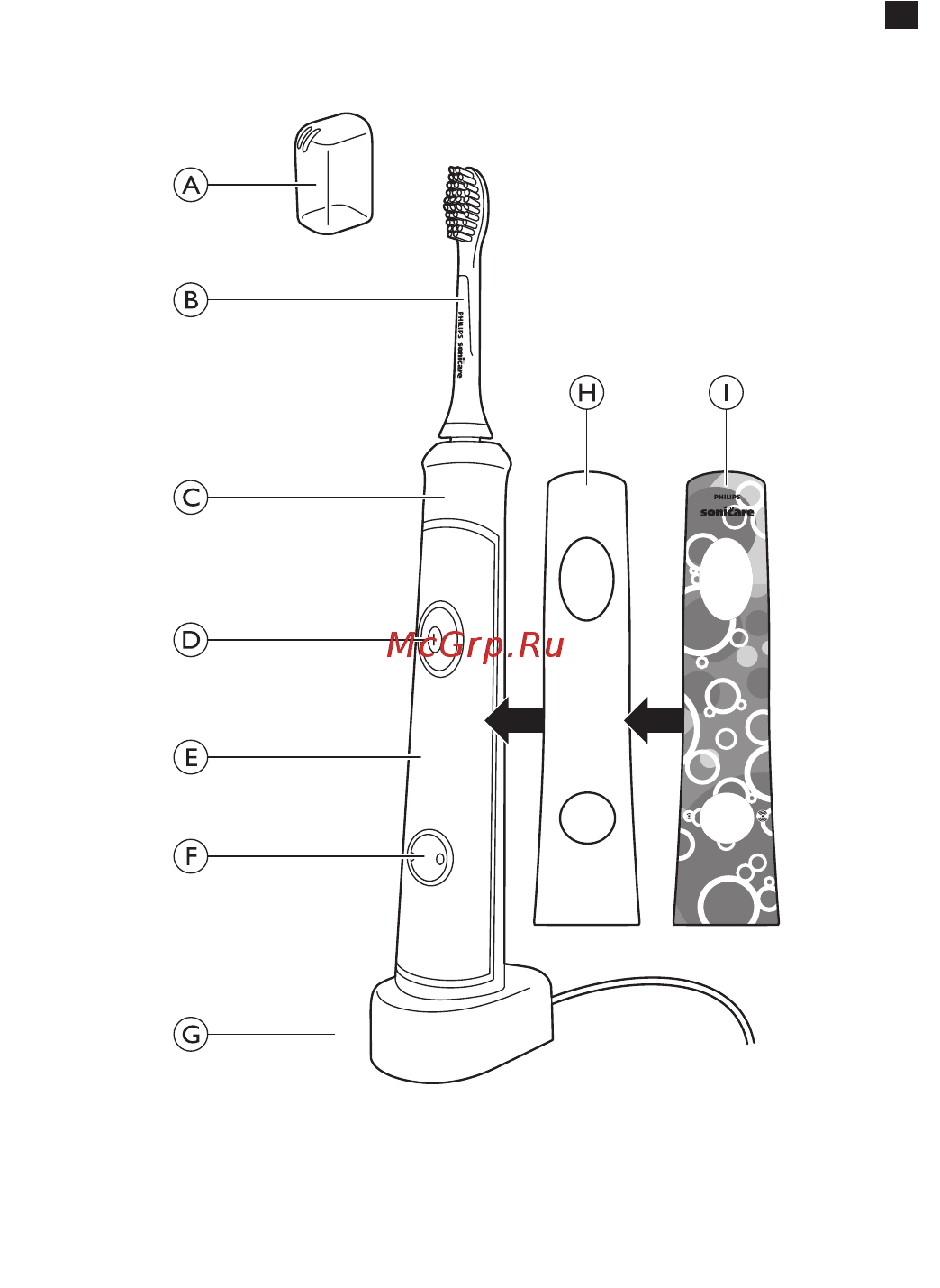 Philips sonicare hx 6311/07 Инструкция по эксплуатации онлайн [3/156] 185673