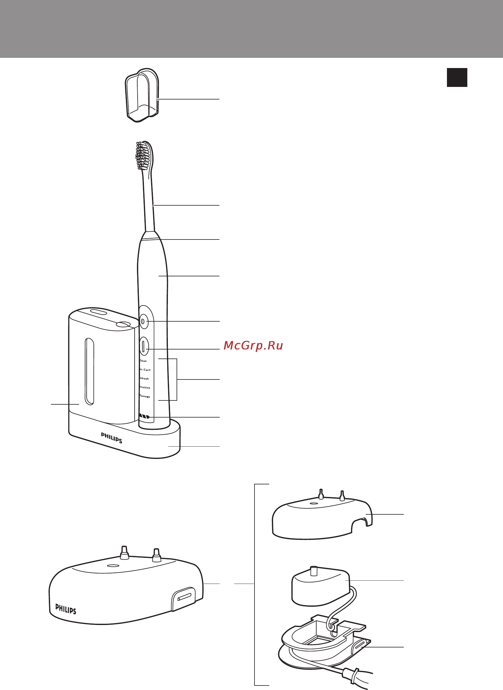 Philips HX6995/10 User Manual онлайн [2/64] 124394
