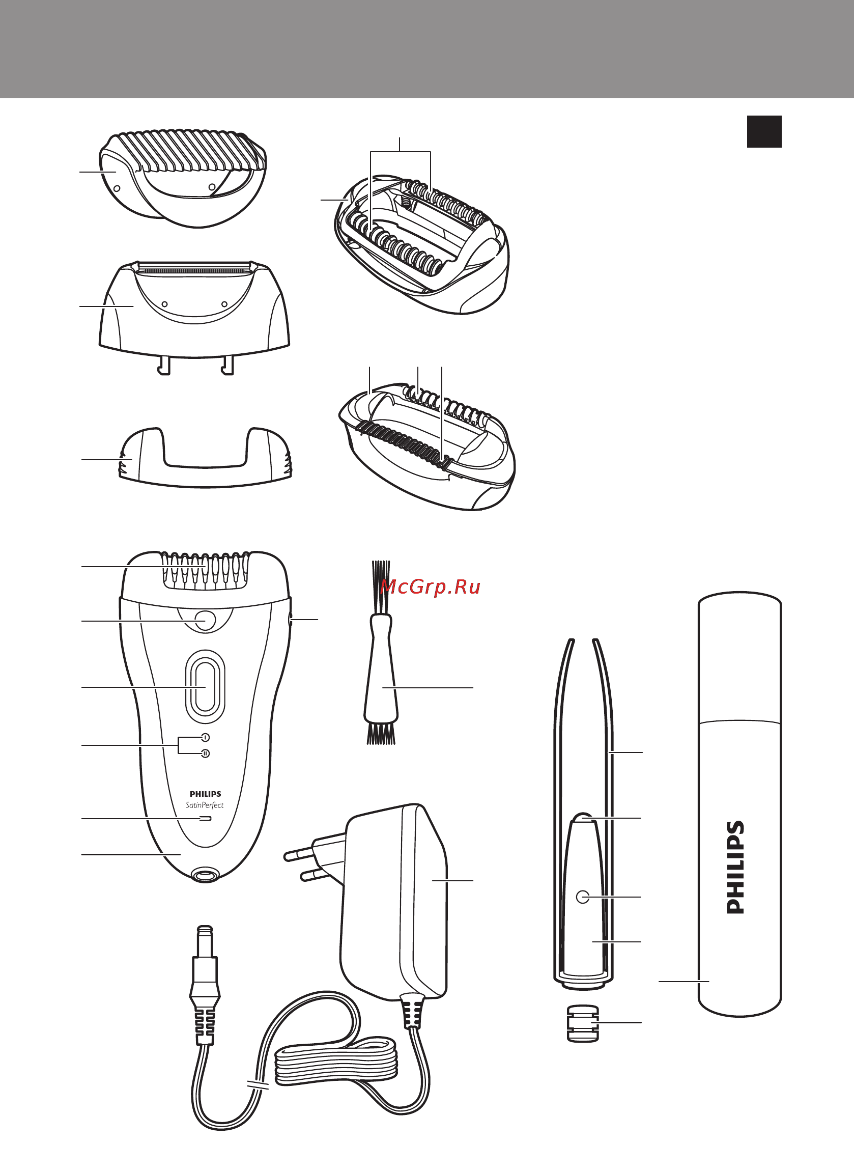 Philips HP 6576 Руководство пользователя онлайн [3/96] 124456