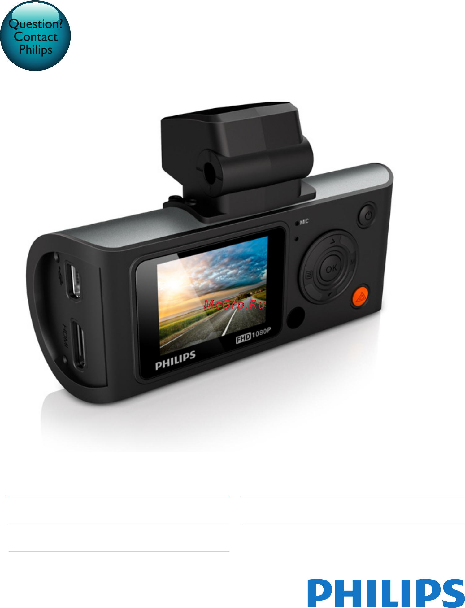 Philips CVR700 User Manual онлайн