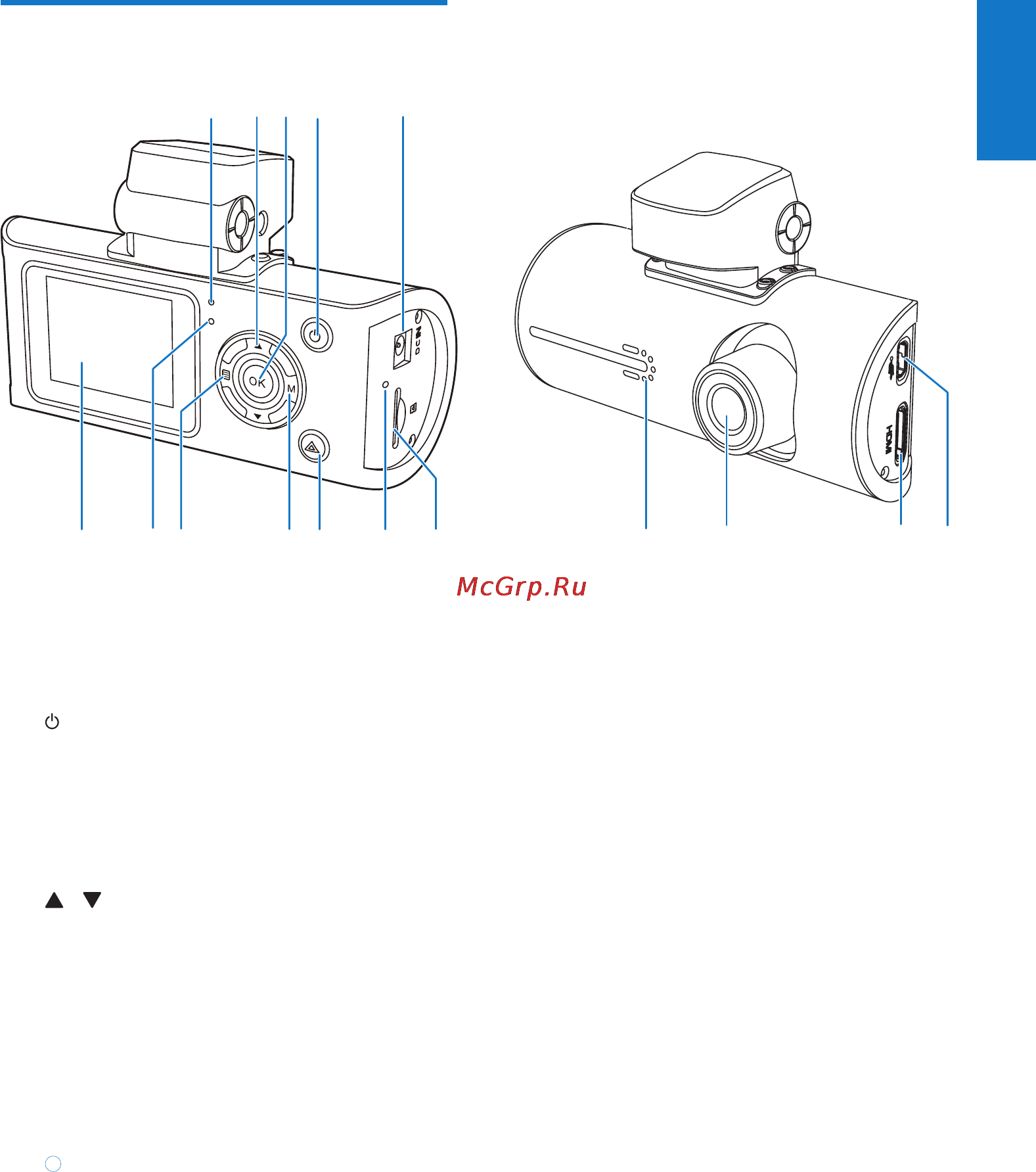 Philips CVR700 [7/17] Overview of the main unit