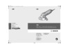 Bosch pws 750-125 Инструкция по эксплуатации