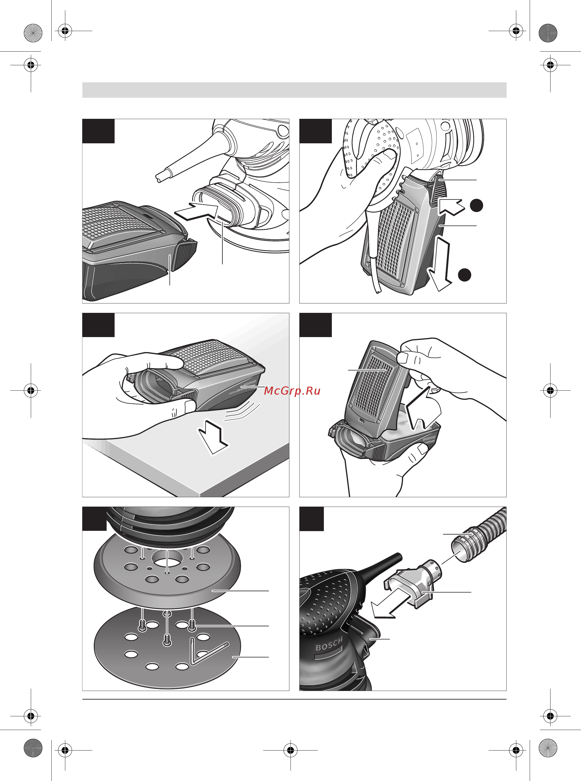 Bosch PEX 220A Инструкция по эксплуатации онлайн [4/114] 124651