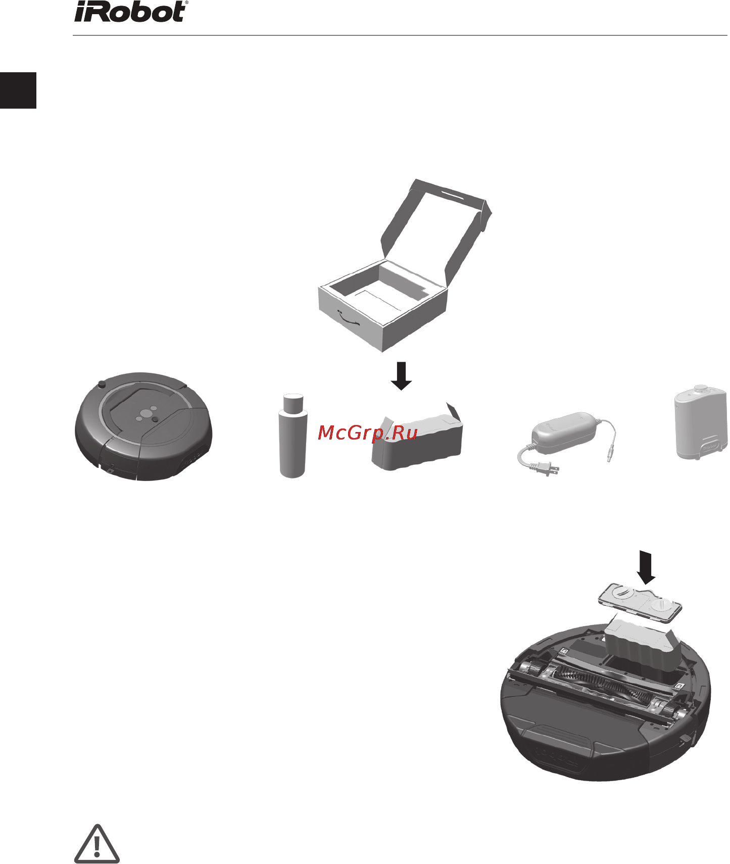 Irobot Scooba 450 [16/36] Начало работы
