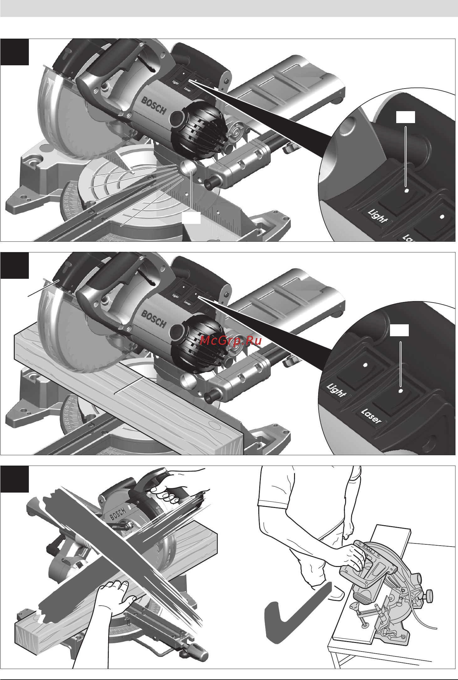 Bosch GCM 8S Инструкция по эксплуатации онлайн [7/277] 124685