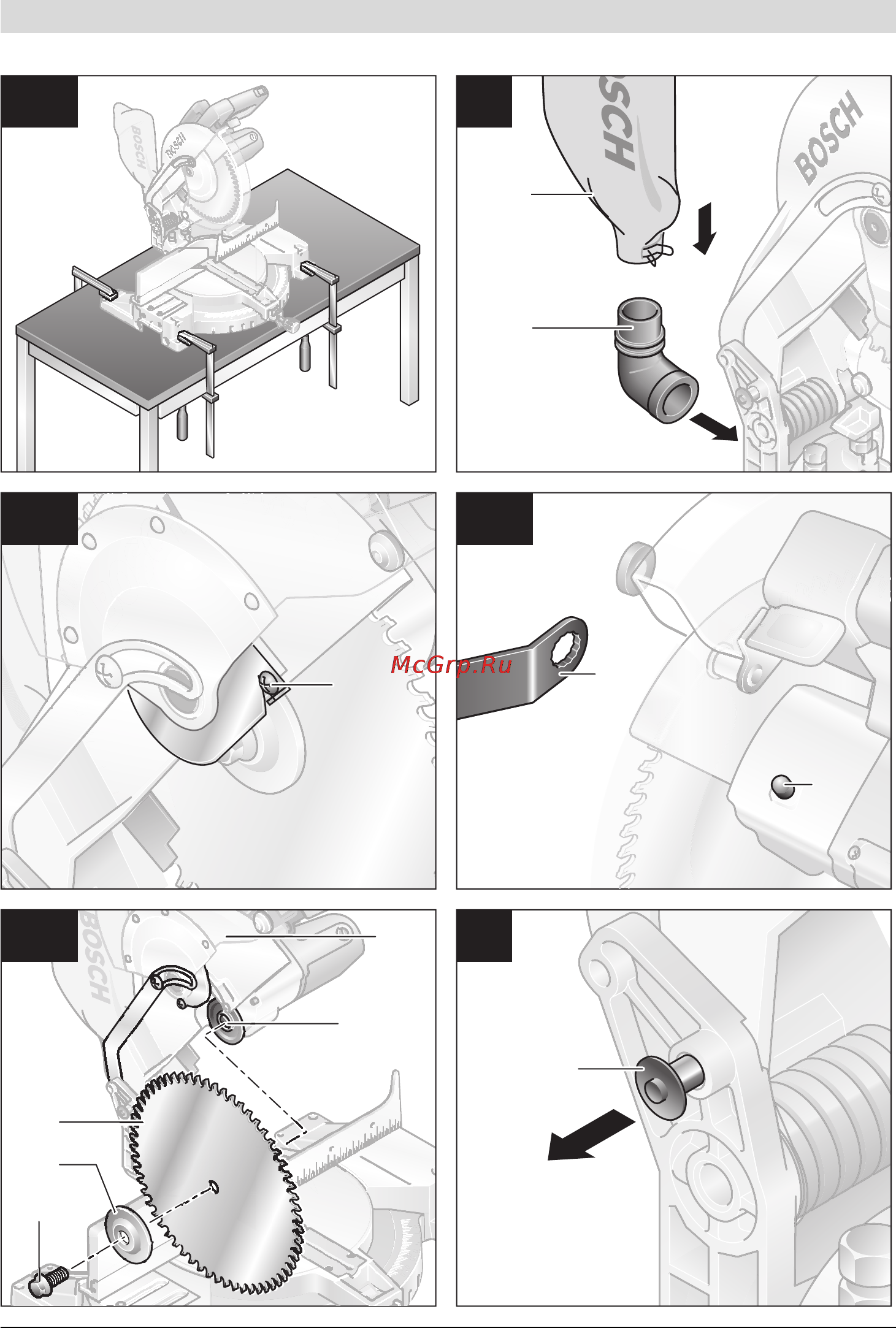 Bosch GCM 12 Инструкция по эксплуатации онлайн [5/249] 124687