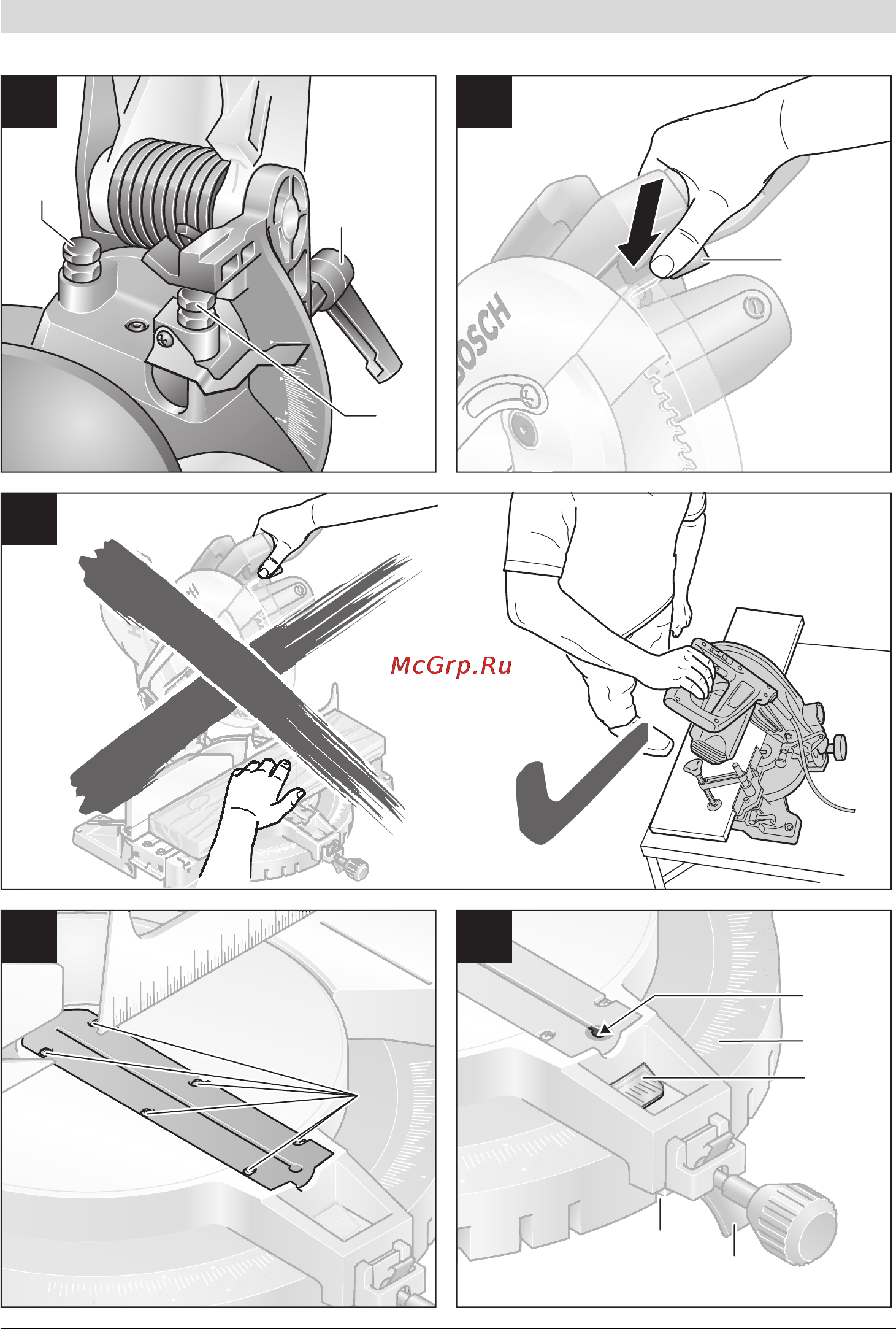 Bosch GCM 12 Инструкция по эксплуатации онлайн [7/249] 124687