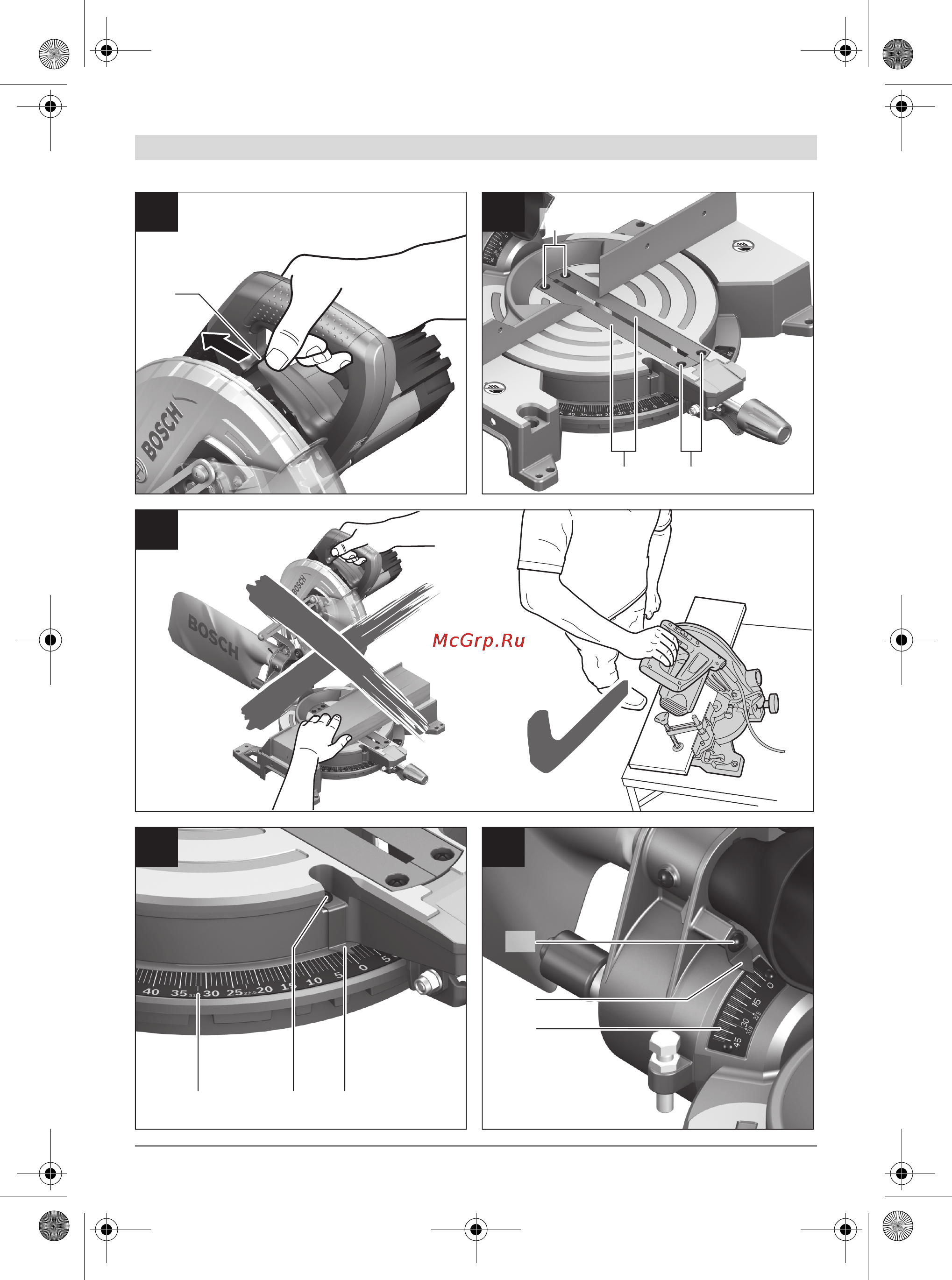 Bosch GCM 10 J Инструкция по эксплуатации онлайн [7/470] 124698