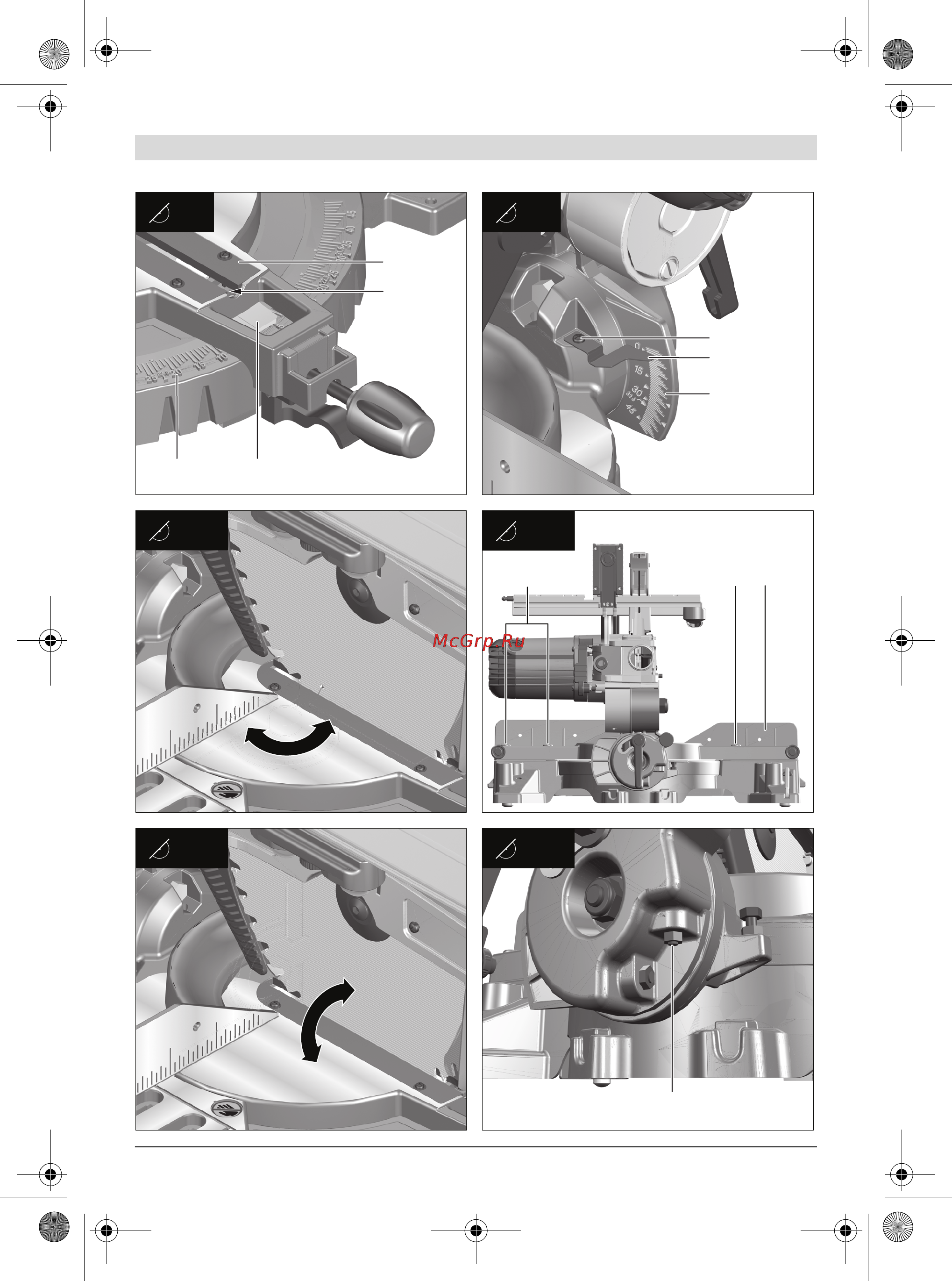 Bosch GTM 12 PROFESSIONAL Инструкция по эксплуатации онлайн [15/389] 124701