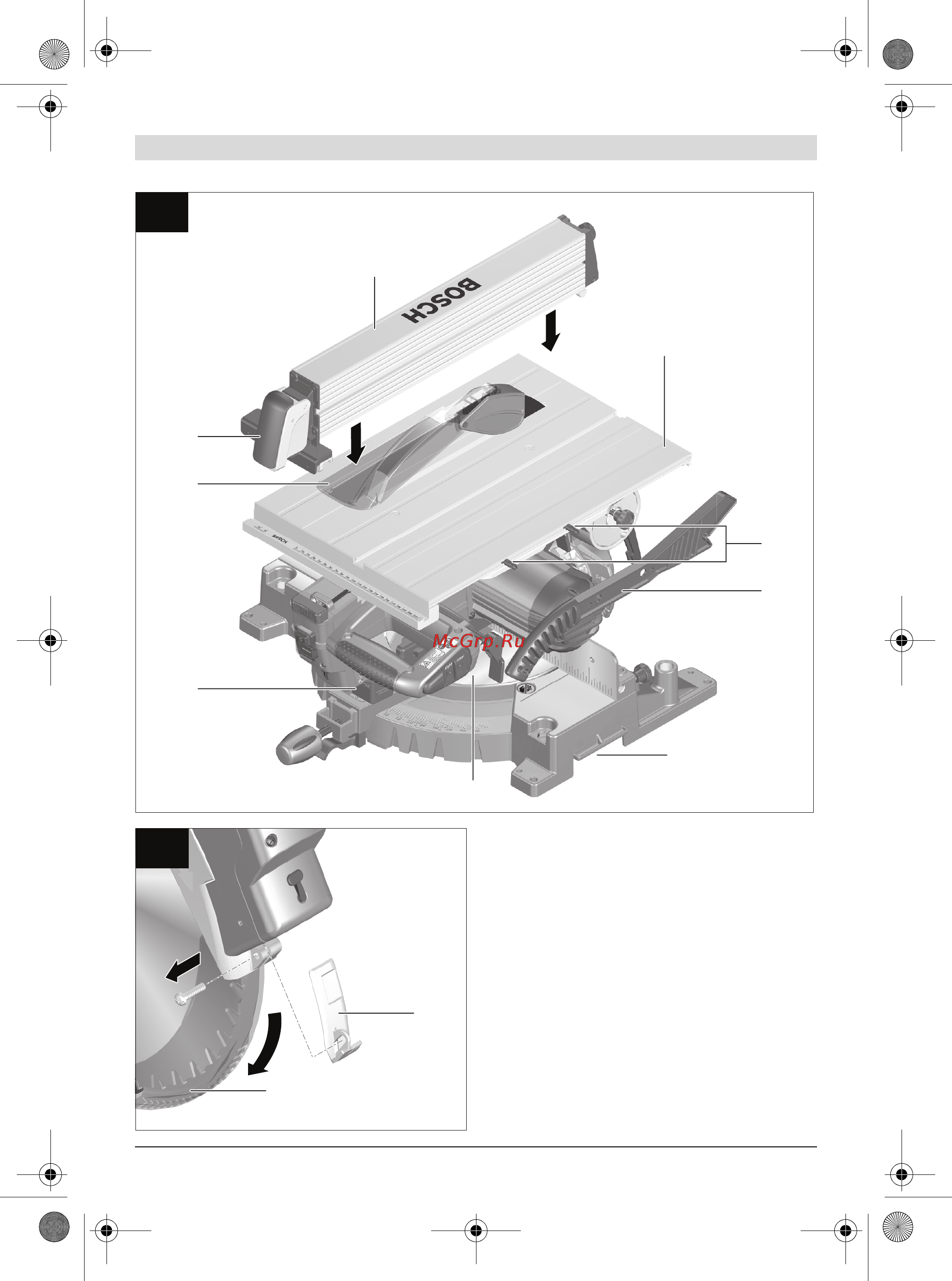 Bosch GTM 12 PROFESSIONAL Инструкция по эксплуатации онлайн [9/389] 124701