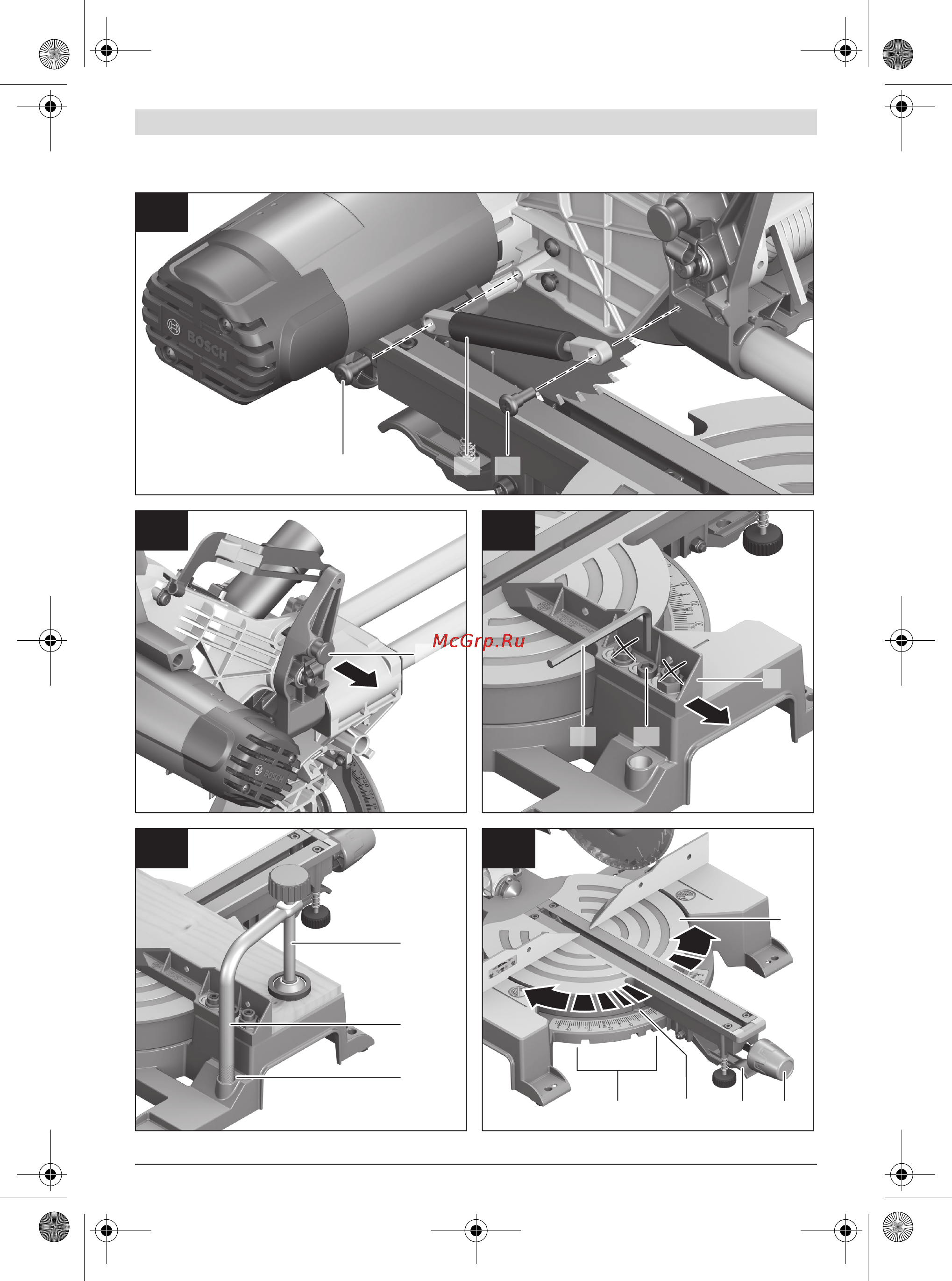 Bosch GCM 800 SJ Инструкция по эксплуатации онлайн [6/298] 124717