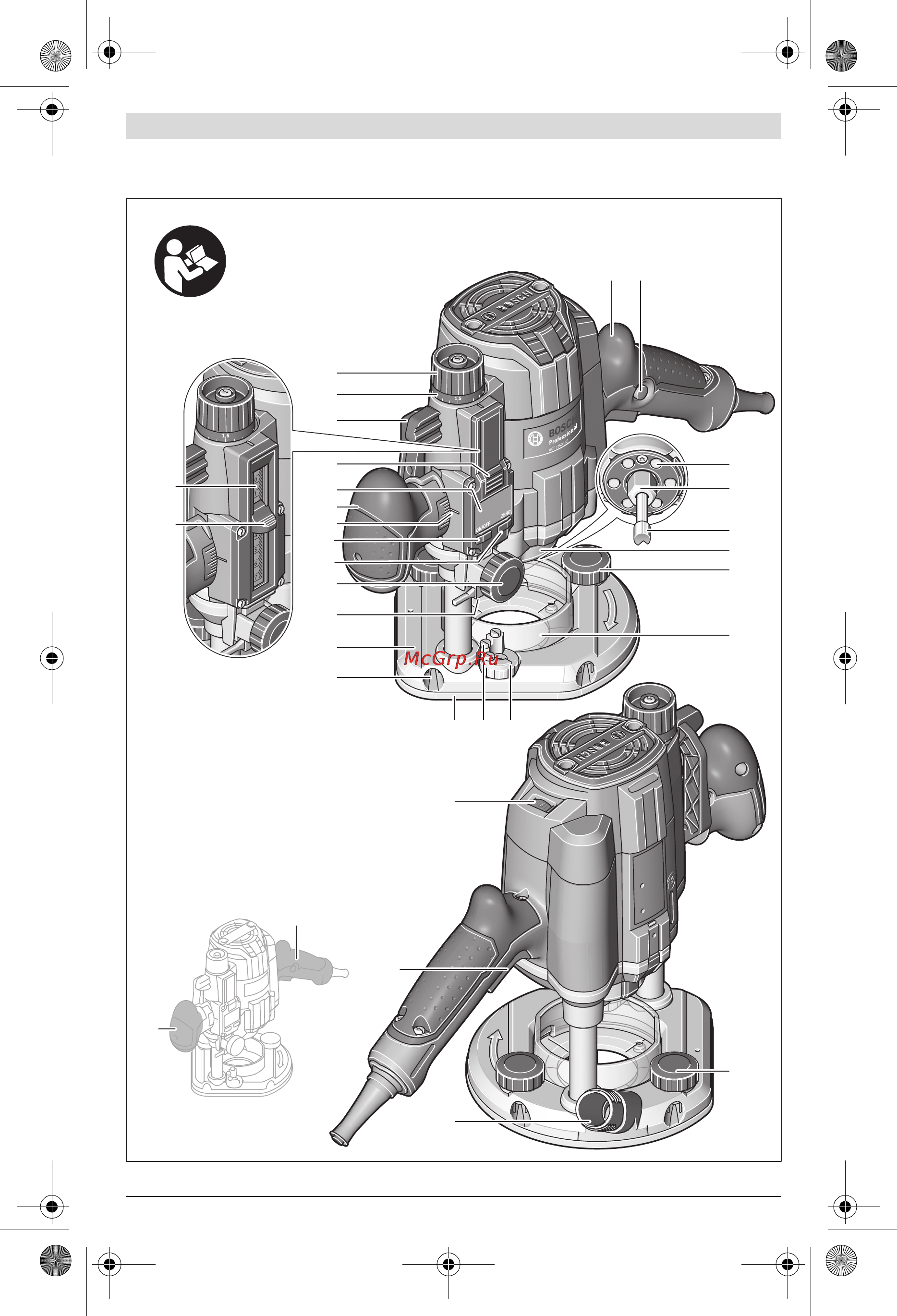 Bosch GOF 1250 CE [3/223] Gof 1250 ce