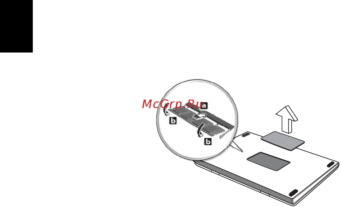 Acer Aspire 3682 WXC [114/130] Установка памяти