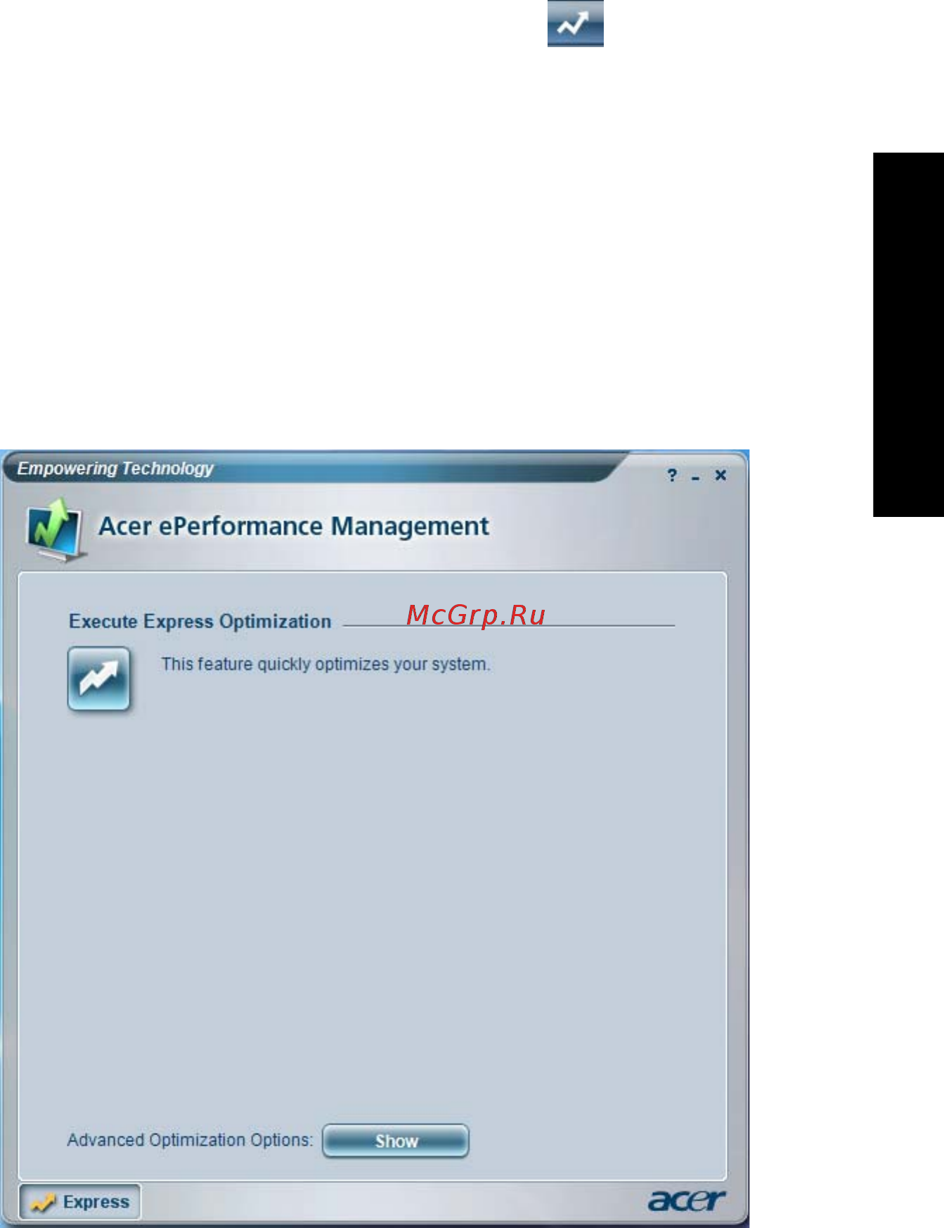 Acer Aspire 5102 WLMi [21/108] Empowering technology