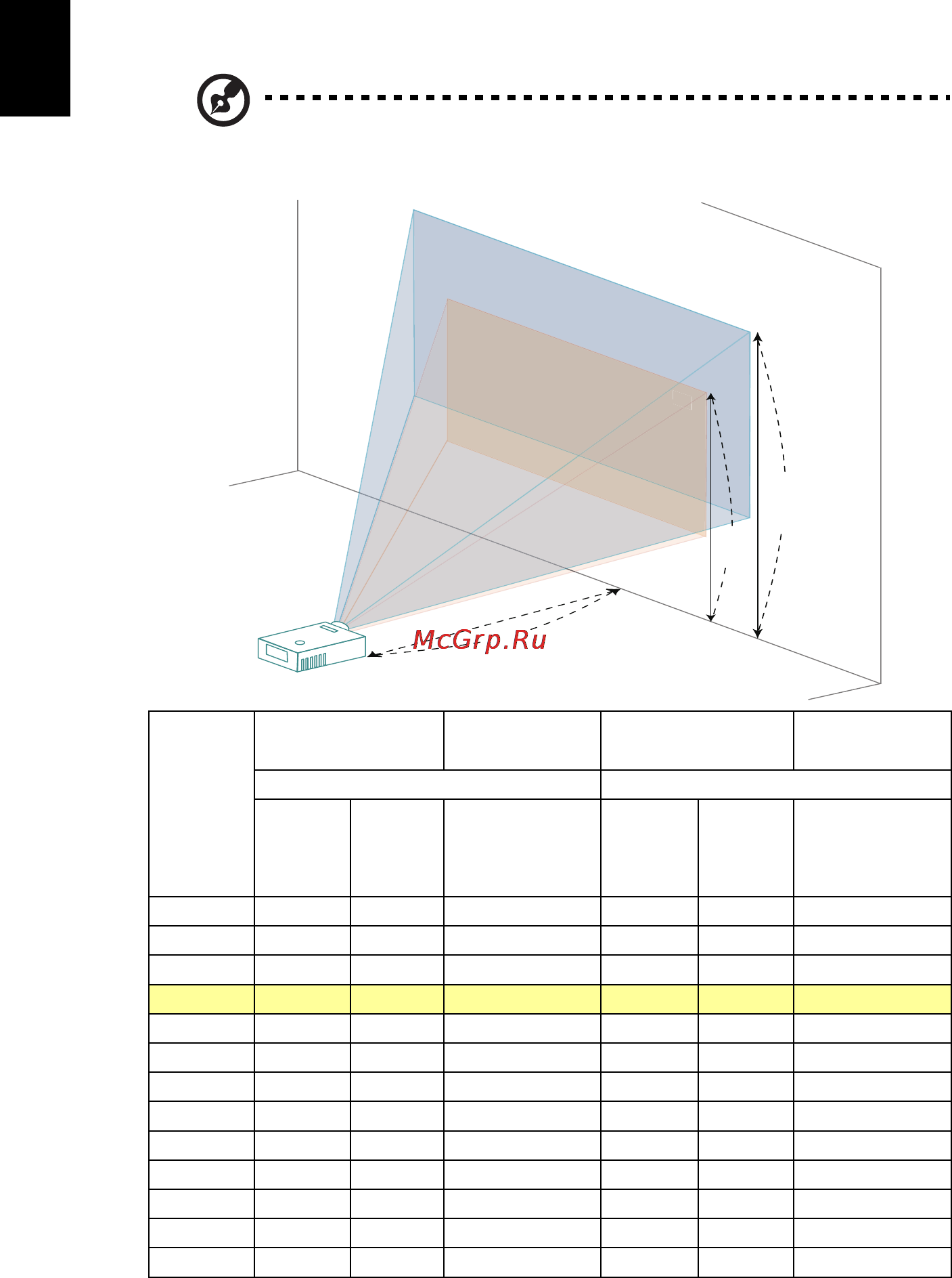 Acer P1383W [26/69] Русский