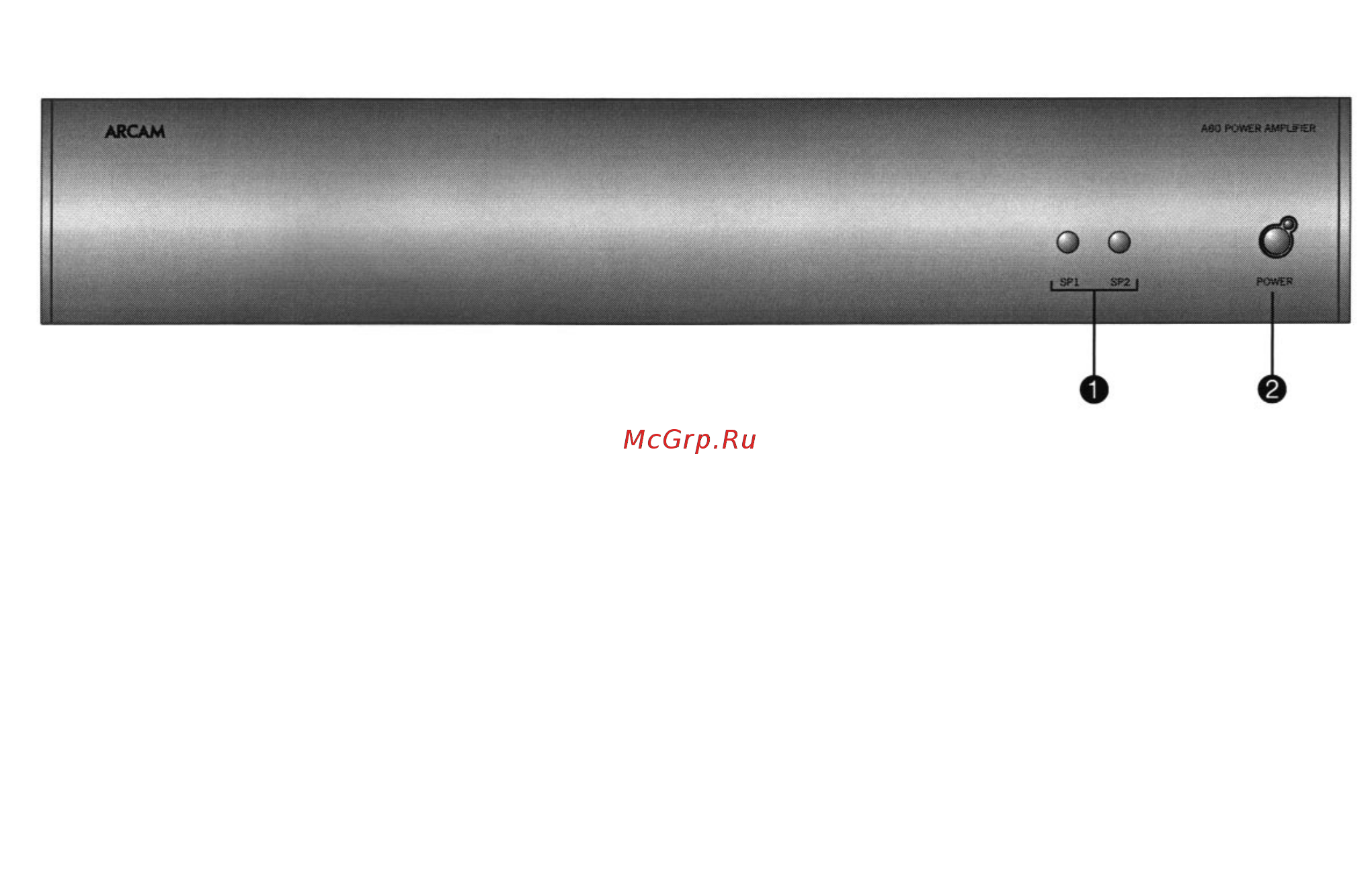 Arcam Diva P80 B [11/13] Эксплуатация вашего усилителя мощности р80