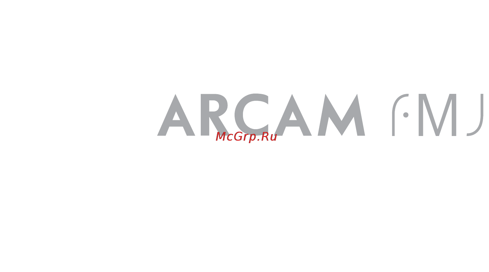 Arcam FMJ T31 S Инструкция по эксплуатации онлайн