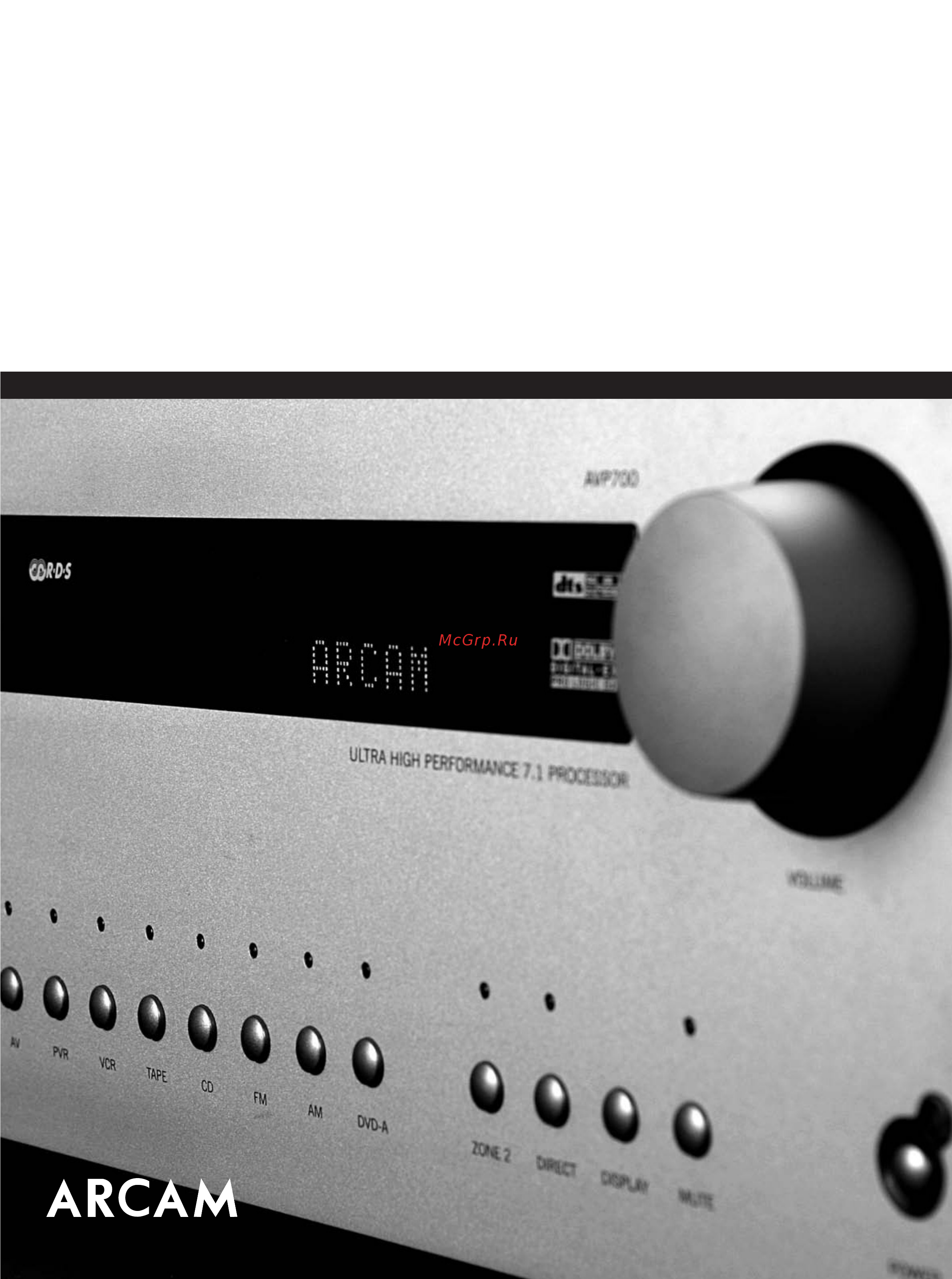 Arcam Diva AVP700 S Инструкция по эксплуатации онлайн