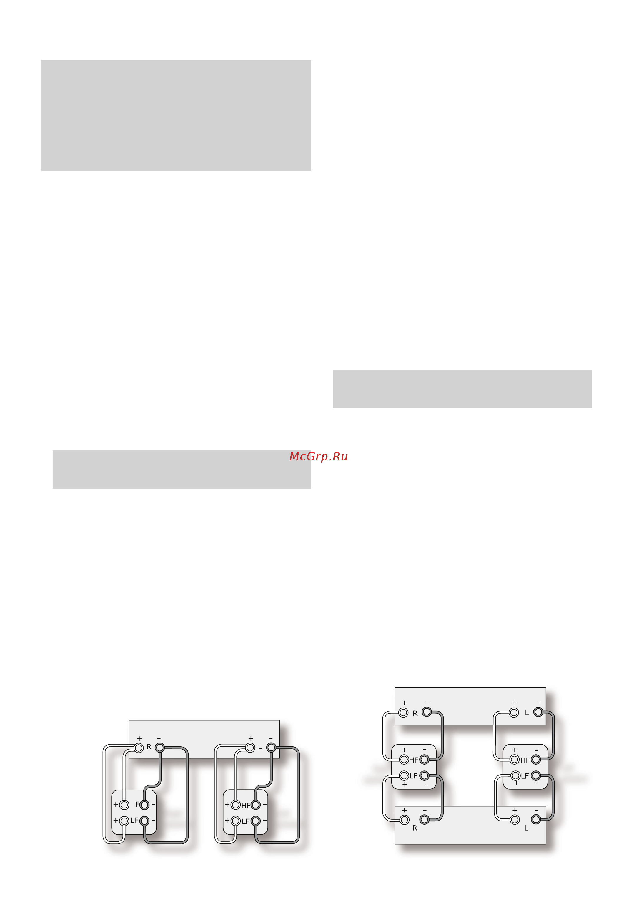 Arcam Diva A70 B [10/12] Двухпроводное bi wiring и двухусилительное bi amping подключение акустических систем