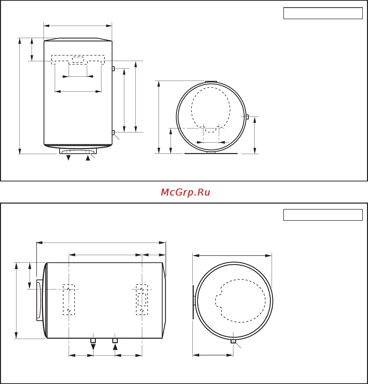 Ariston TI TRONIC SLIM30 [6/8] Схема установки
