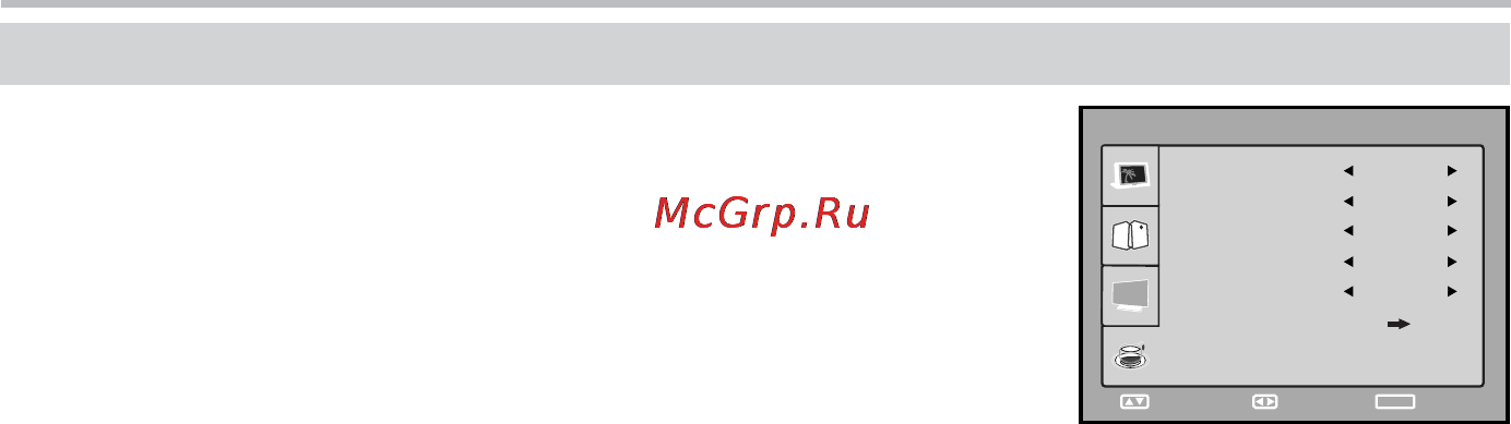 BBK 19 LD1913SU [15/38] Режим монитора персонального компьютера