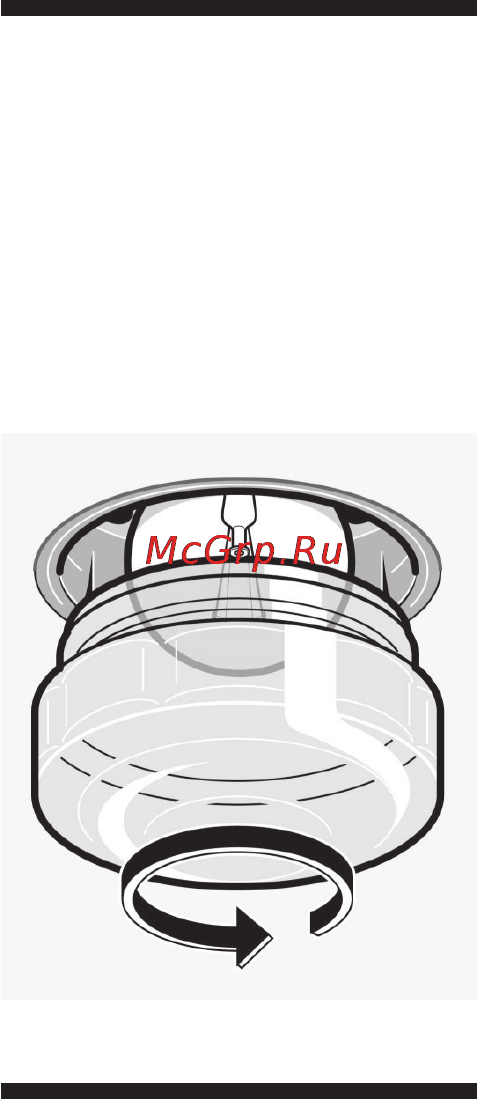 Bosch HBN370650 E [54/83] Замена верхней лампочки в духовом шкафу