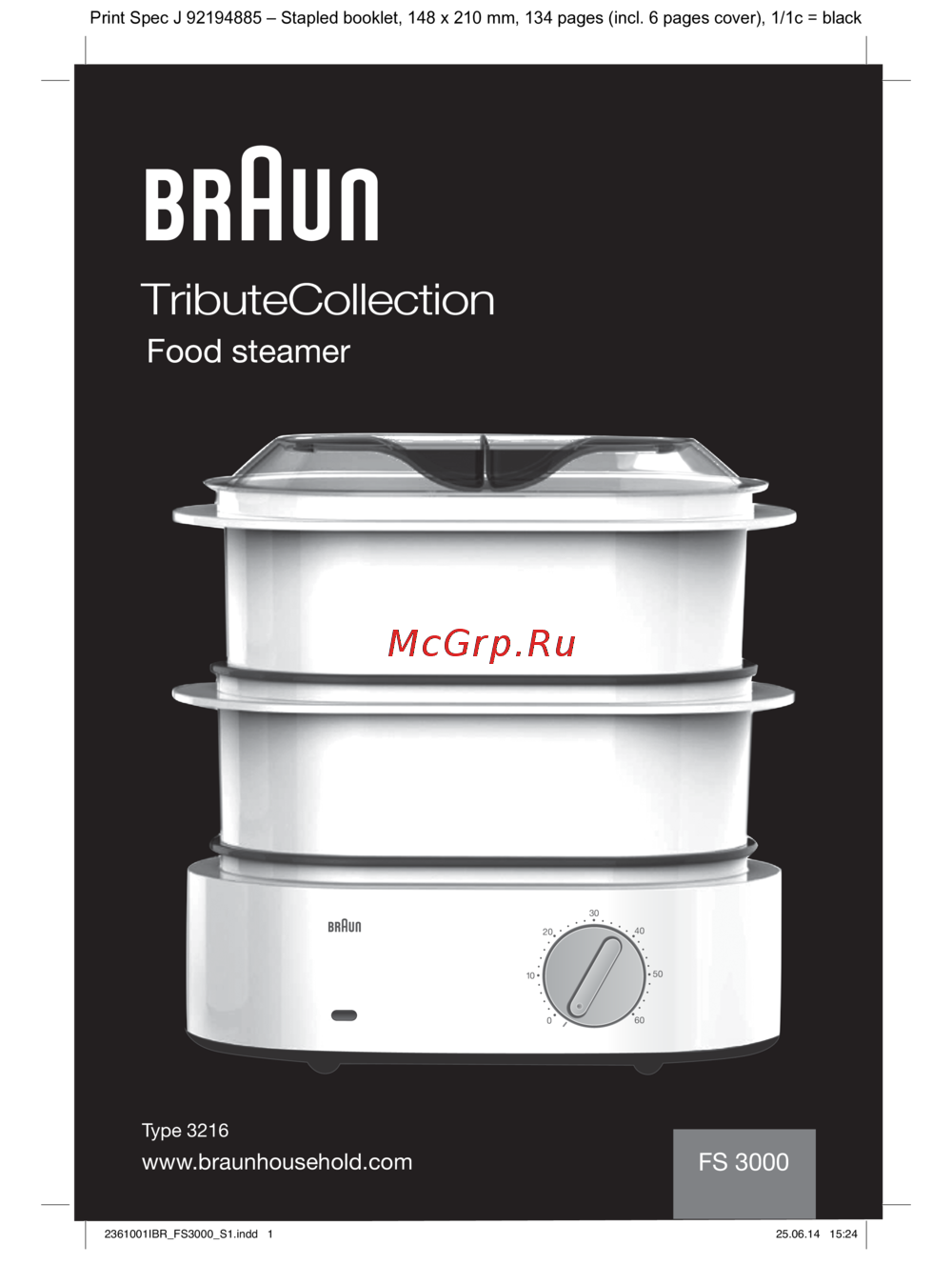 Braun FS3000 Инструкция по эксплуатации