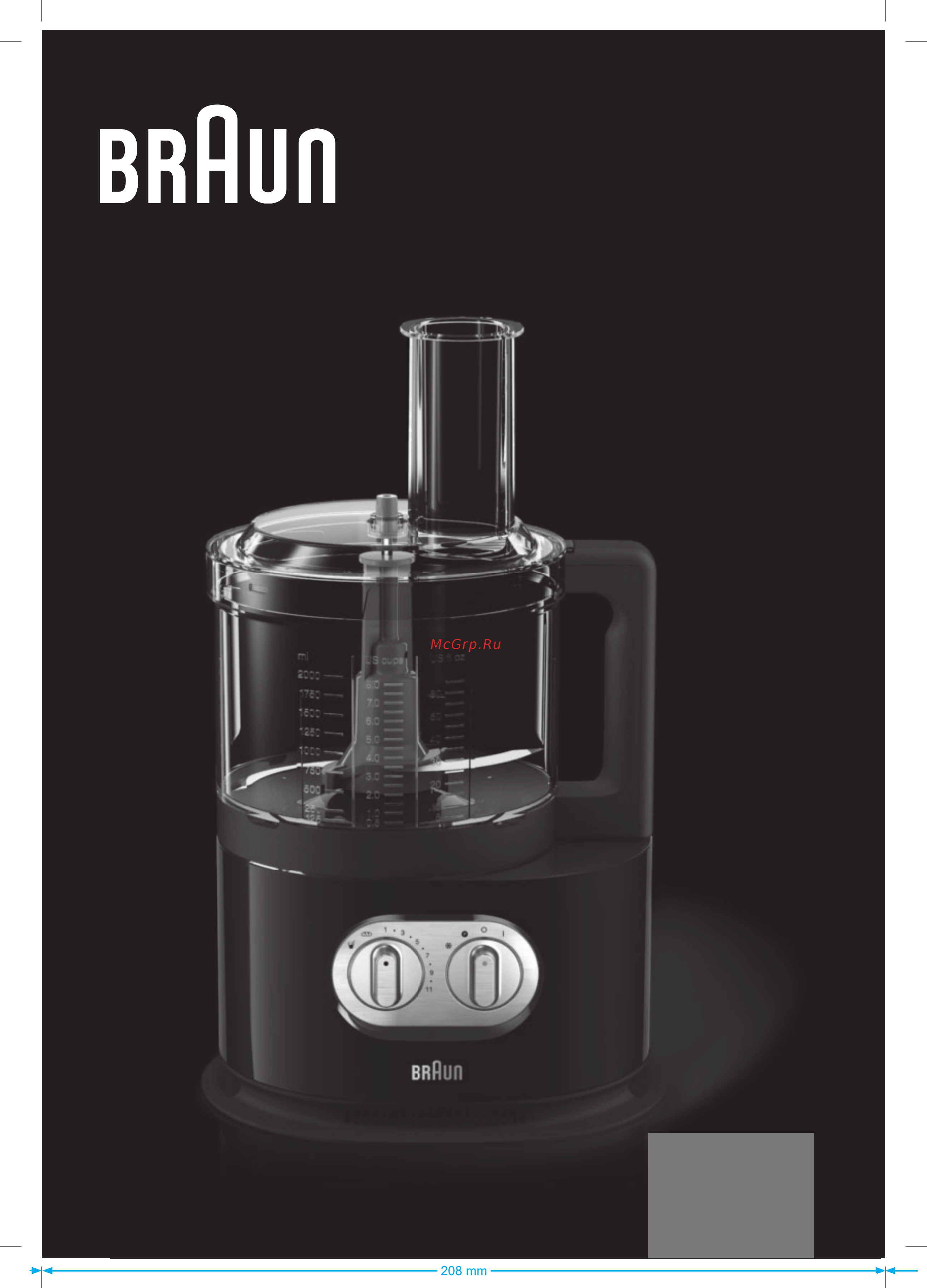 Braun FP5150BK Инструкция по эксплуатации онлайн