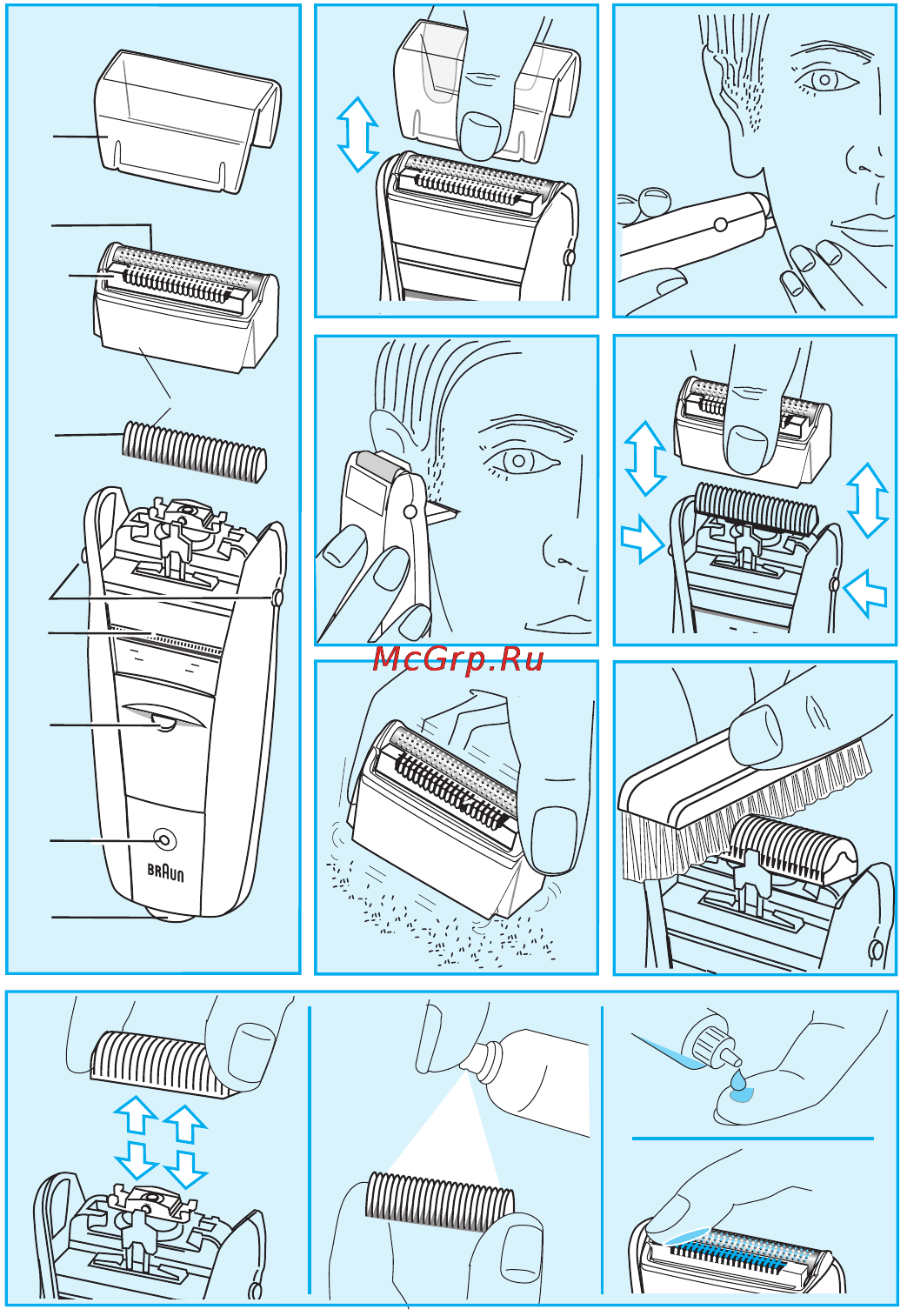 Braun 3770 Инструкция по эксплуатации онлайн [3/8] 125741