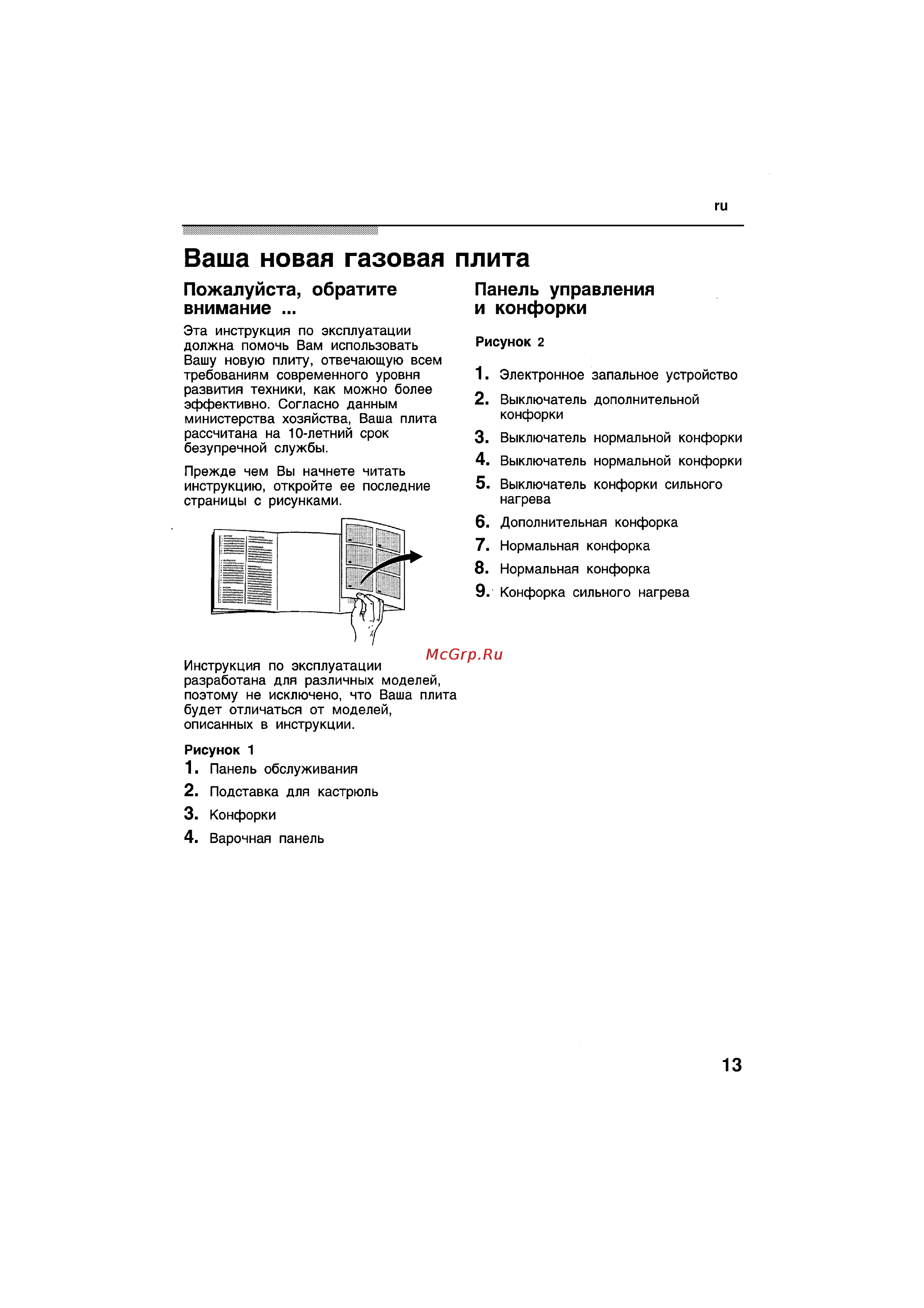 Bosch NGT615 RNE [5/10] Ваша новая газовая плита
