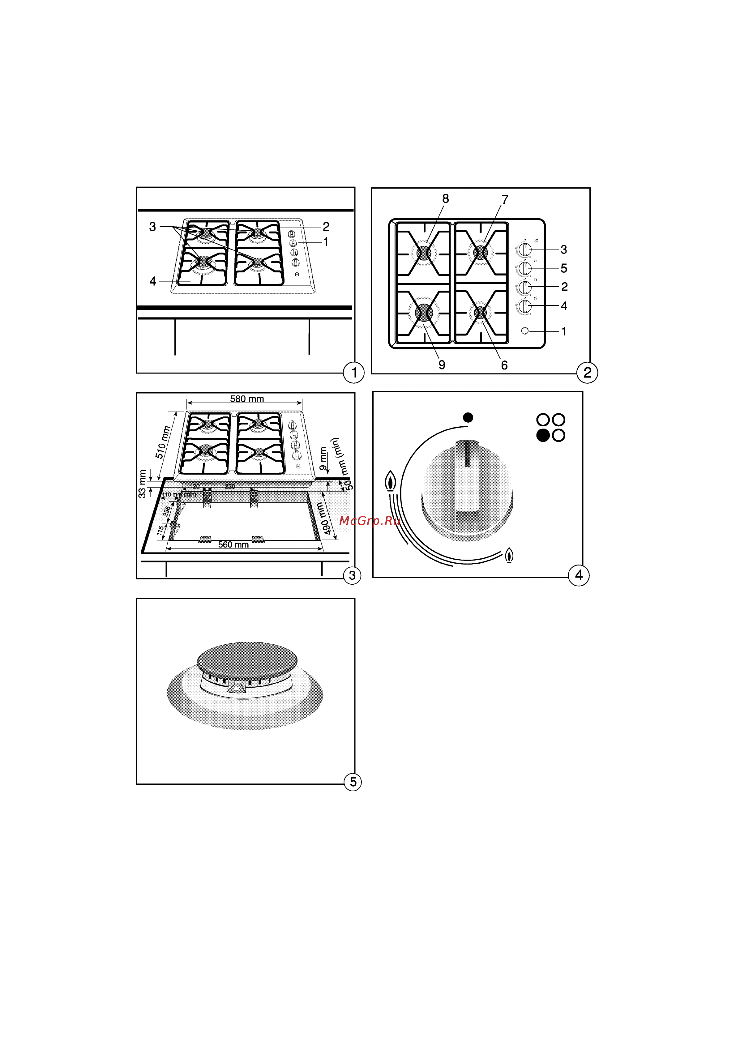 Bosch NGT615 RNE Инструкция по эксплуатации онлайн [9/10] 125780
