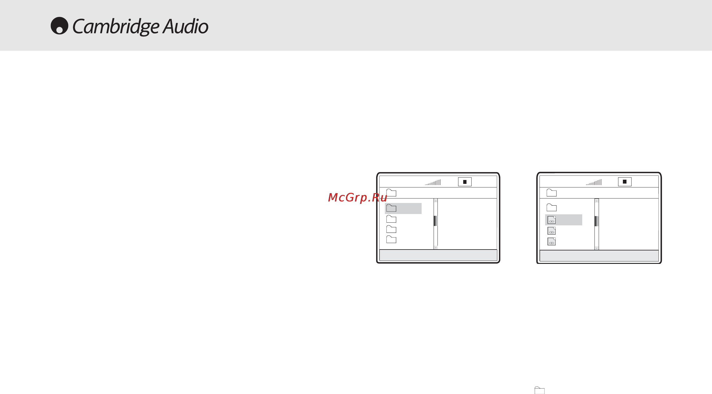 Cambridge Audio DVD89 S [18/30] Воспроизведение mpeg4