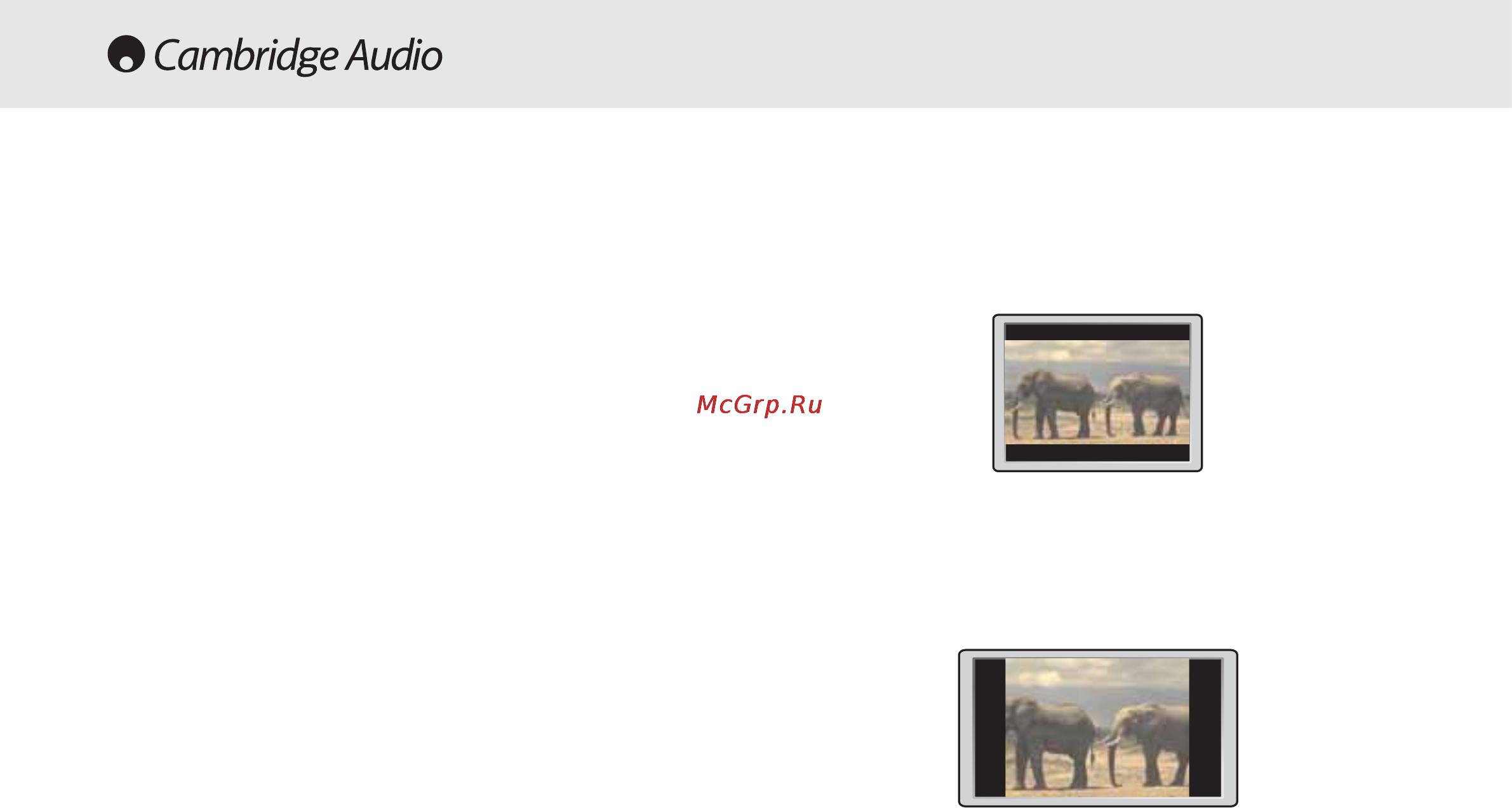 Cambridge Audio DVD89 S [20/30] Настройки дисплея